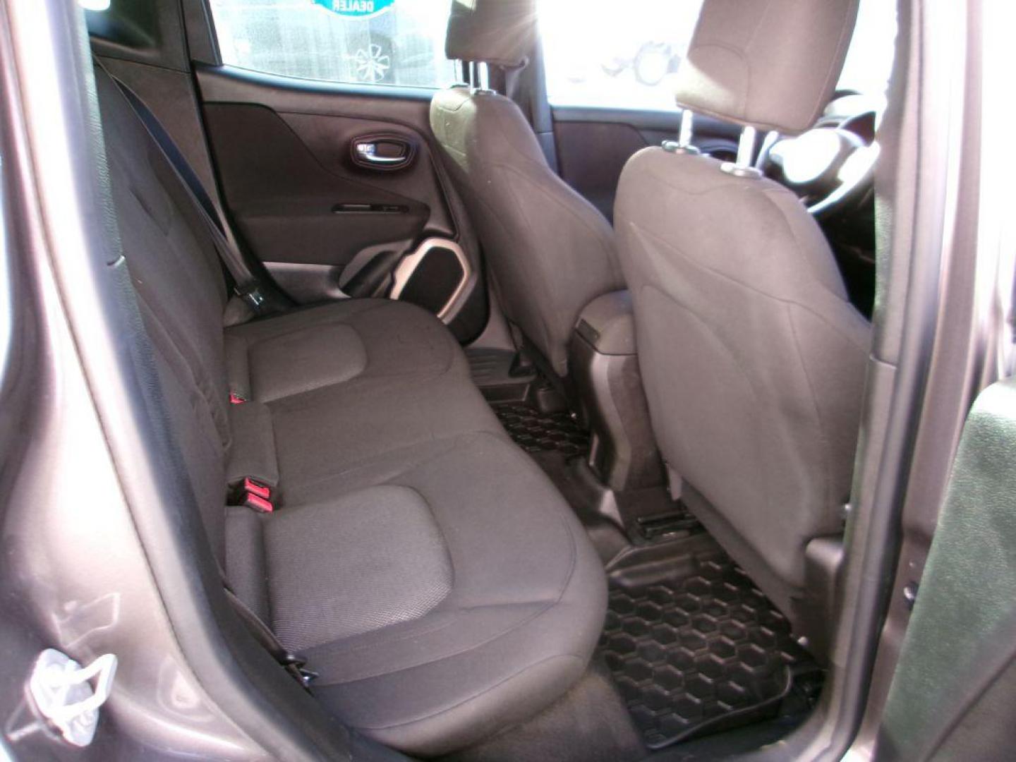 2017 GRAY JEEP RENEGADE SPORT (ZACCJBAB7HP) with an 2.4L engine, Automatic transmission, located at 501 E. Columbia St., Springfield, OH, 45503, (800) 262-7122, 39.925262, -83.801796 - *** Clean CarFax w/ 20 Service Records *** Sport *** 4x4 *** Serviced and Detailed *** Low Miles *** Jay North Auto has offered hand picked vehicles since 1965! Our customer's enjoy a NO pressure buying experience with a small town feel. All of our vehicles get fully inspected and detailed. We a - Photo#12