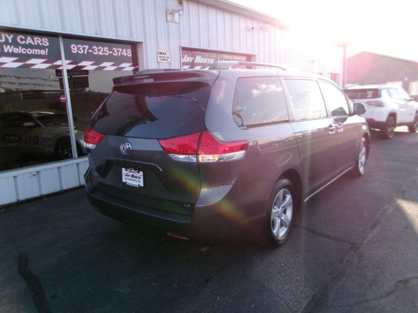 2014 GRAY TOYOTA SIENNA LE (5TDKK3DC2ES) with an 3.5L engine, Automatic transmission, located at 501 E. Columbia St., Springfield, OH, 45503, (800) 262-7122, 39.925262, -83.801796 - ***Clean Carfax***New Tires***New Front and Rear Brake Pads and Rotors***New Cabin Air Filter***New Air Filter***LE*** Jay North Auto has offered hand picked vehicles since 1965! Our customer's enjoy a NO pressure buying experience with a small town feel. All of our vehicles get fully inspecte - Photo#3