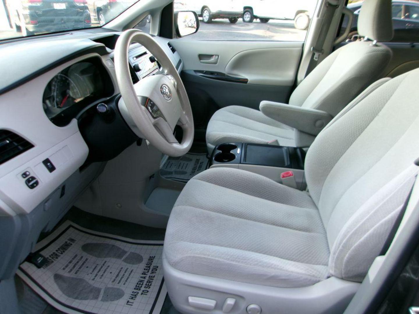 2014 GRAY TOYOTA SIENNA LE (5TDKK3DC2ES) with an 3.5L engine, Automatic transmission, located at 501 E. Columbia St., Springfield, OH, 45503, (800) 262-7122, 39.925262, -83.801796 - ***Clean Carfax***New Tires***New Front and Rear Brake Pads and Rotors***New Cabin Air Filter***New Air Filter***LE*** Jay North Auto has offered hand picked vehicles since 1965! Our customer's enjoy a NO pressure buying experience with a small town feel. All of our vehicles get fully inspecte - Photo#8