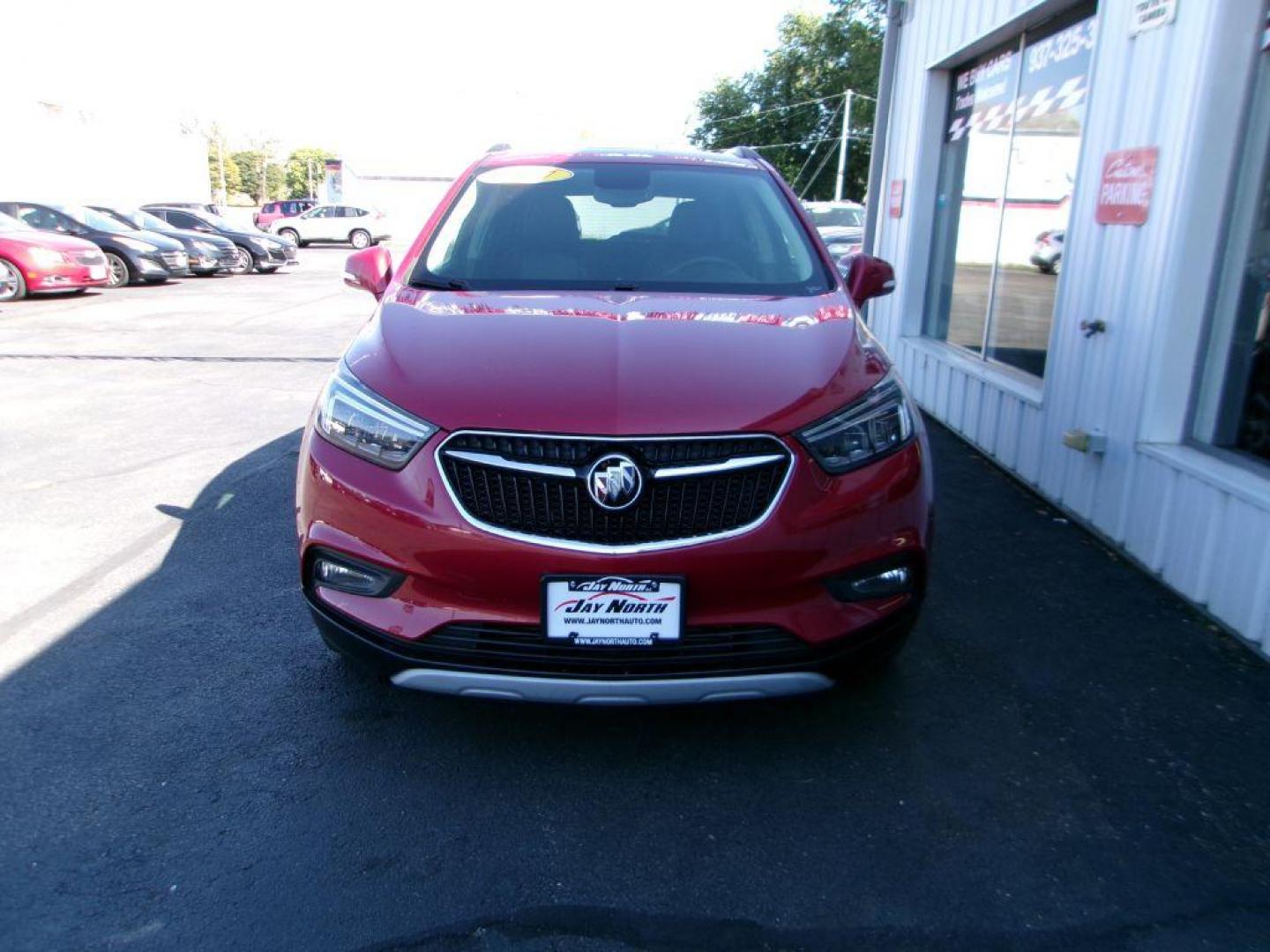2017 RED BUICK ENCORE ESSENCE (KL4CJCSB3HB) with an 1.4L engine, Automatic transmission, located at 501 E. Columbia St., Springfield, OH, 45503, (800) 262-7122, 39.925262, -83.801796 - Photo#1
