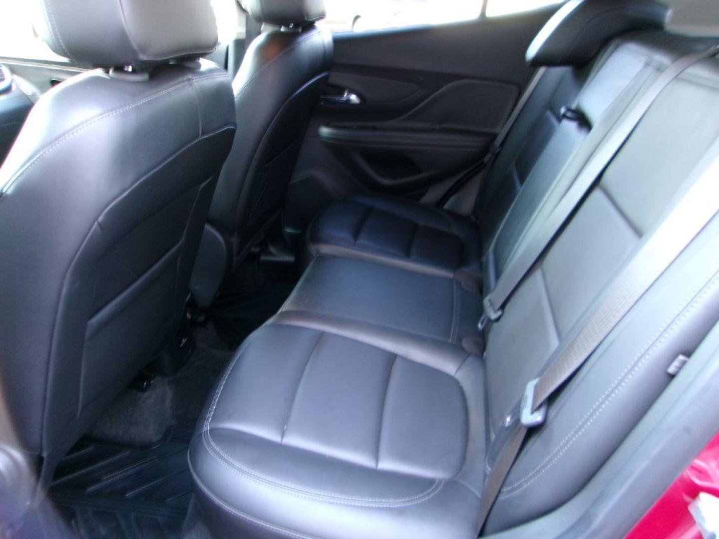 2017 RED BUICK ENCORE ESSENCE (KL4CJCSB3HB) with an 1.4L engine, Automatic transmission, located at 501 E. Columbia St., Springfield, OH, 45503, (800) 262-7122, 39.925262, -83.801796 - Photo#12