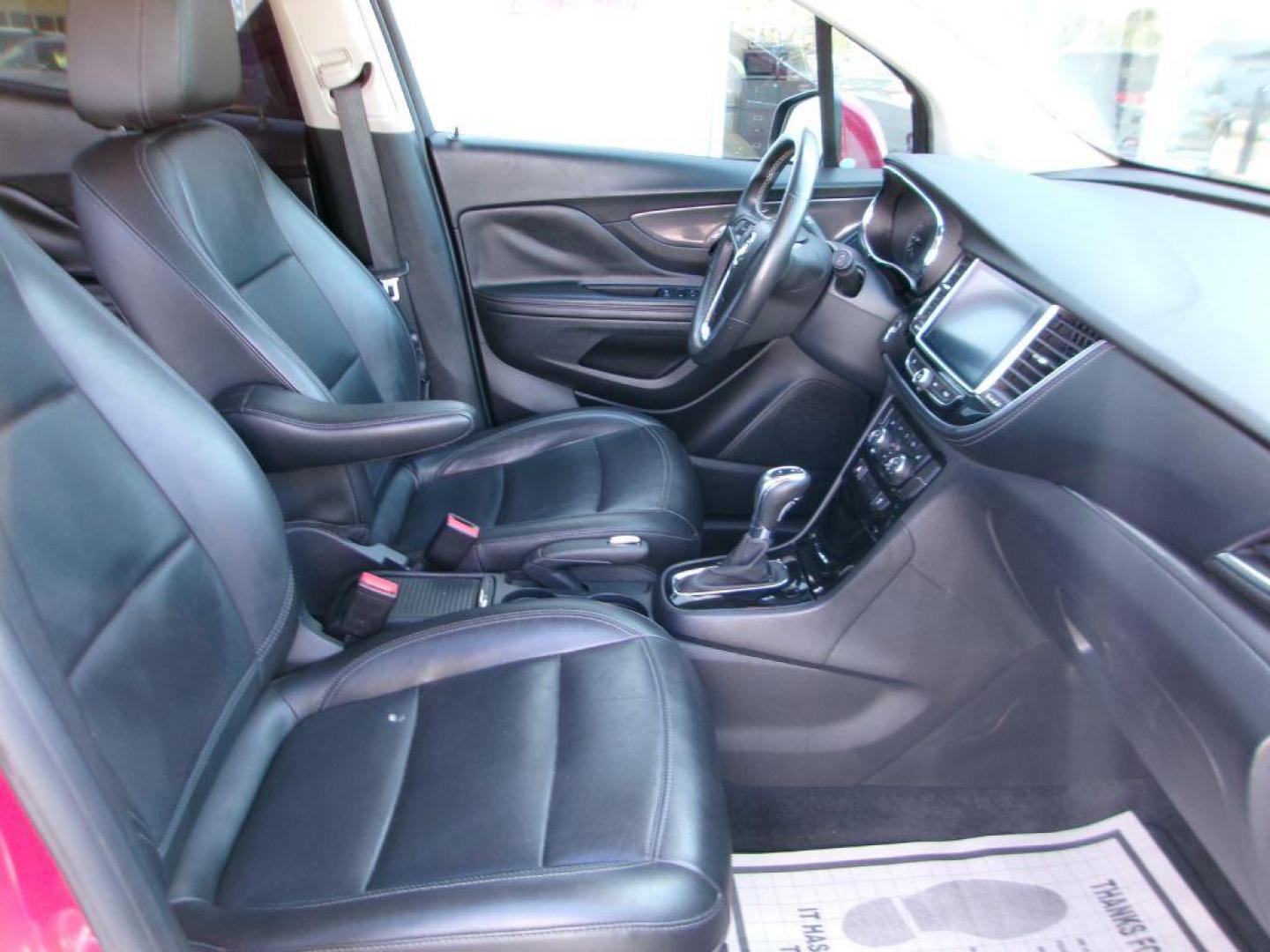 2017 RED BUICK ENCORE ESSENCE (KL4CJCSB3HB) with an 1.4L engine, Automatic transmission, located at 501 E. Columbia St., Springfield, OH, 45503, (800) 262-7122, 39.925262, -83.801796 - Photo#16