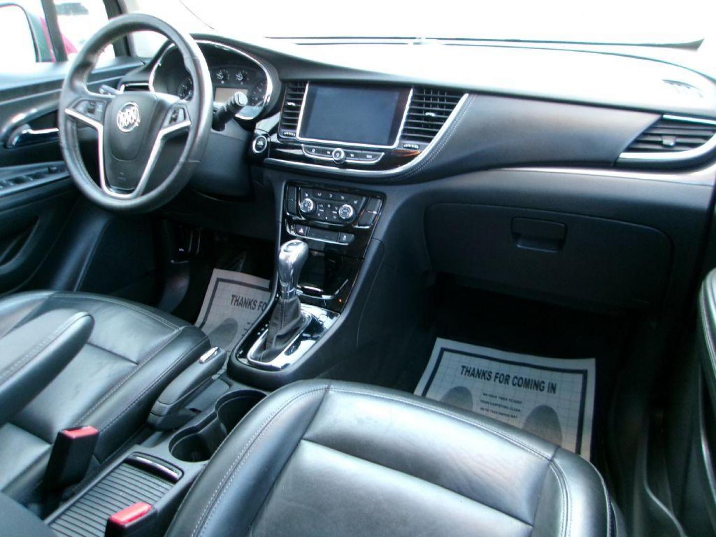 2017 RED BUICK ENCORE ESSENCE (KL4CJCSB3HB) with an 1.4L engine, Automatic transmission, located at 501 E. Columbia St., Springfield, OH, 45503, (800) 262-7122, 39.925262, -83.801796 - Photo#17