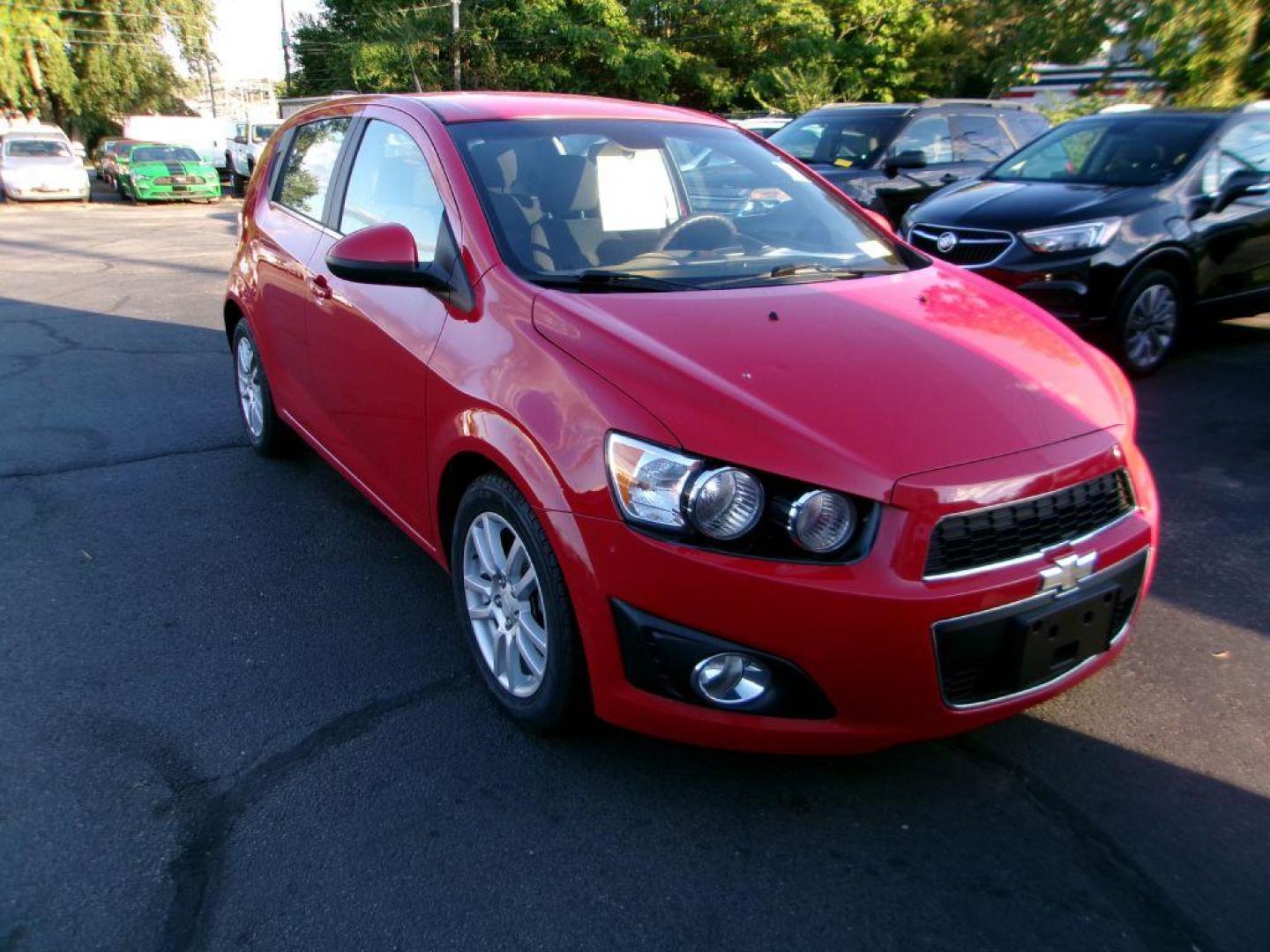 2013 RED CHEVROLET SONIC LT (1G1JC6SH7D4) with an 1.8L engine, Automatic transmission, located at 501 E. Columbia St., Springfield, OH, 45503, (800) 262-7122, 39.925262, -83.801796 - *** New Tires *** LT *** New Brakes *** New Wipers *** Serviced and Detailed *** Jay North Auto has offered hand picked vehicles since 1965! Our customer's enjoy a NO pressure buying experience with a small town feel. All of our vehicles get fully inspected and detailed. We are a preferred deal - Photo#0