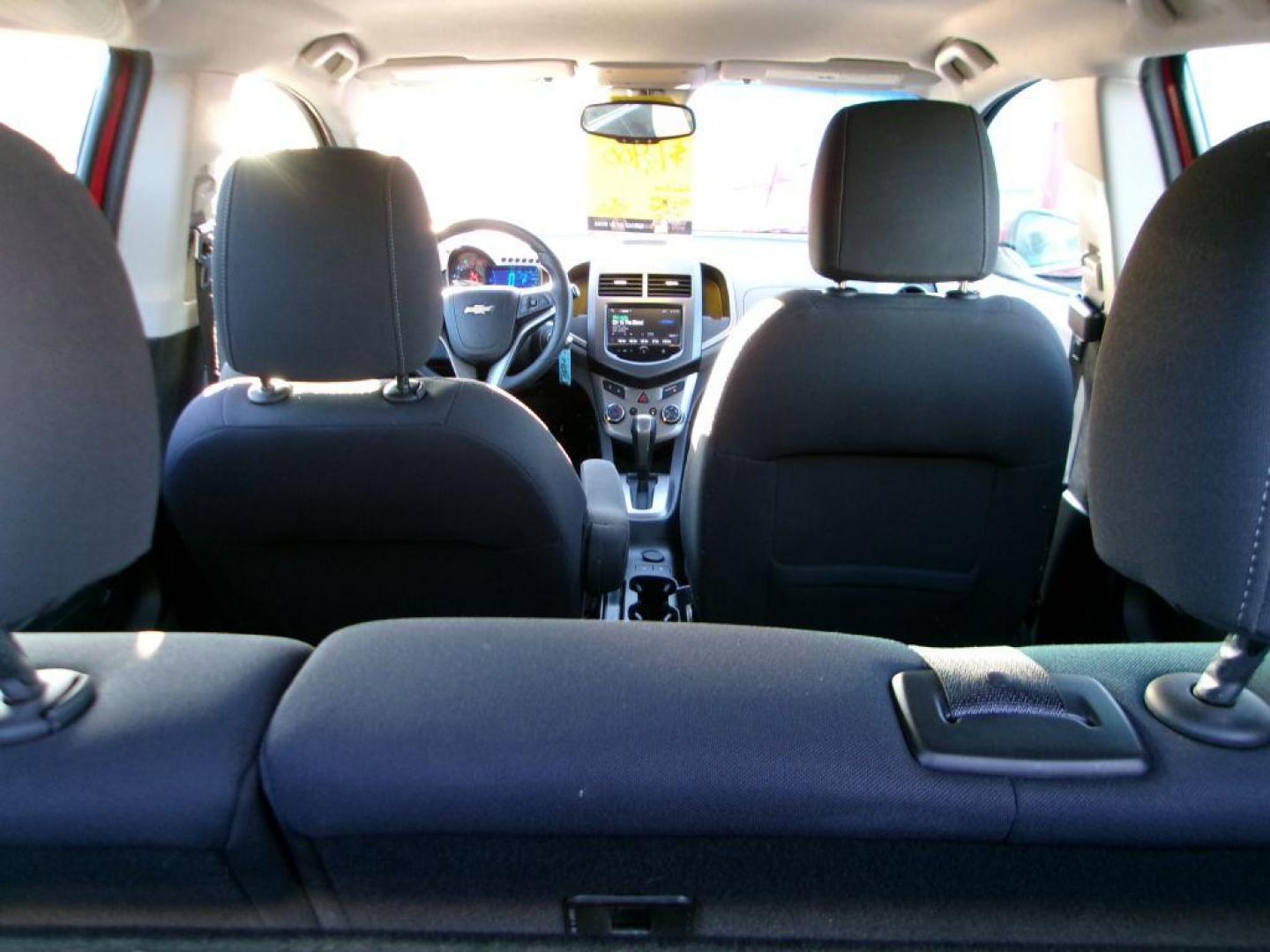 2013 RED CHEVROLET SONIC LT (1G1JC6SH7D4) with an 1.8L engine, Automatic transmission, located at 501 E. Columbia St., Springfield, OH, 45503, (800) 262-7122, 39.925262, -83.801796 - *** New Tires *** LT *** New Brakes *** New Wipers *** Serviced and Detailed *** Jay North Auto has offered hand picked vehicles since 1965! Our customer's enjoy a NO pressure buying experience with a small town feel. All of our vehicles get fully inspected and detailed. We are a preferred deal - Photo#7