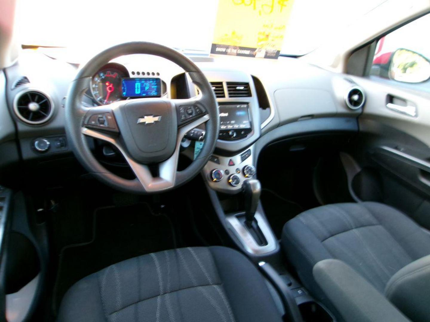 2013 RED CHEVROLET SONIC LT (1G1JC6SH7D4) with an 1.8L engine, Automatic transmission, located at 501 E. Columbia St., Springfield, OH, 45503, (800) 262-7122, 39.925262, -83.801796 - *** New Tires *** LT *** New Brakes *** New Wipers *** Serviced and Detailed *** Jay North Auto has offered hand picked vehicles since 1965! Our customer's enjoy a NO pressure buying experience with a small town feel. All of our vehicles get fully inspected and detailed. We are a preferred deal - Photo#9