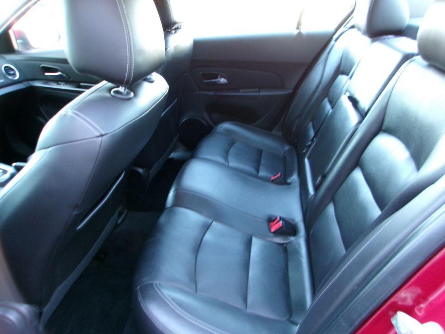 2014 RED CHEVROLET CRUZE LTZ (1G1PG5SB1E7) with an 1.4L engine, Automatic transmission, located at 501 E. Columbia St., Springfield, OH, 45503, (800) 262-7122, 39.925262, -83.801796 - *** LOW MILES *** LTZ *** Remote Start *** Leather *** New Brakes *** Like New Tires *** Serviced and Detailed *** Jay North Auto has offered hand picked vehicles since 1965! Our customer's enjoy a NO pressure buying experience with a small town feel. All of our vehicles get fully inspected and - Photo#10