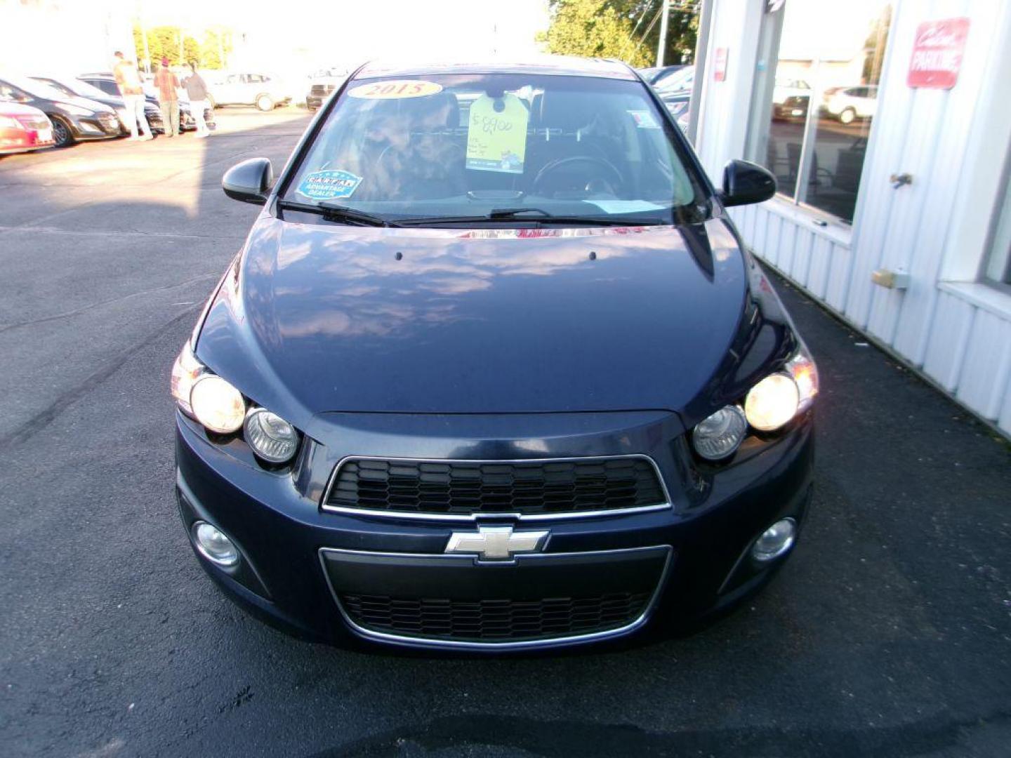 2015 BLUE CHEVROLET SONIC LTZ (1G1JE6SB9F4) with an 1.4L engine, Automatic transmission, located at 501 E. Columbia St., Springfield, OH, 45503, (800) 262-7122, 39.925262, -83.801796 - *** LOW MILES *** New Tires *** Tune Up *** New Brakes *** New Wipers *** Leather *** Back Up Cam *** NICE!!! *** Jay North Auto has offered hand picked vehicles since 1965! Our customer's enjoy a NO pressure buying experience with a small town feel. All of our vehicles get fully inspected and - Photo#1