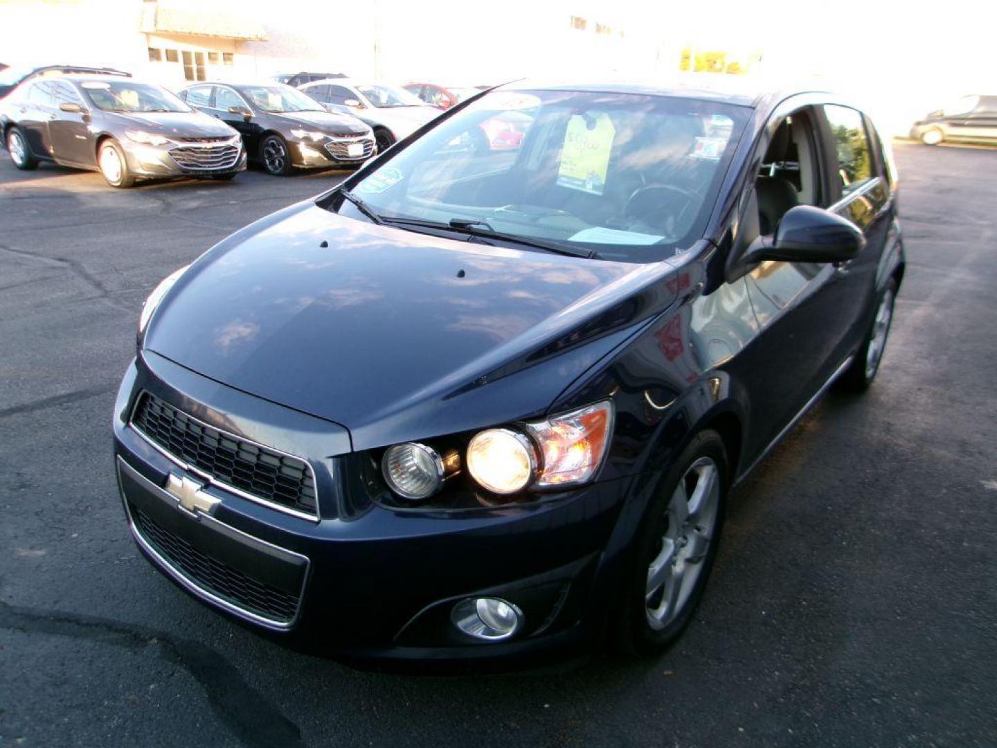 2015 BLUE CHEVROLET SONIC LTZ (1G1JE6SB9F4) with an 1.4L engine, Automatic transmission, located at 501 E. Columbia St., Springfield, OH, 45503, (800) 262-7122, 39.925262, -83.801796 - *** LOW MILES *** New Tires *** Tune Up *** New Brakes *** New Wipers *** Leather *** Back Up Cam *** NICE!!! *** Jay North Auto has offered hand picked vehicles since 1965! Our customer's enjoy a NO pressure buying experience with a small town feel. All of our vehicles get fully inspected and - Photo#2
