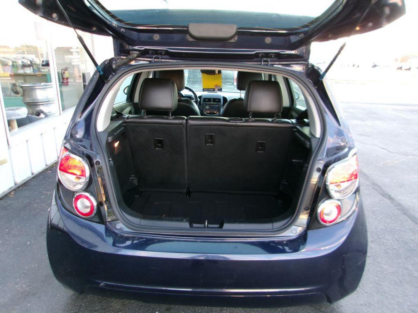 2015 BLUE CHEVROLET SONIC LTZ (1G1JE6SB9F4) with an 1.4L engine, Automatic transmission, located at 501 E. Columbia St., Springfield, OH, 45503, (800) 262-7122, 39.925262, -83.801796 - *** LOW MILES *** New Tires *** Tune Up *** New Brakes *** New Wipers *** Leather *** Back Up Cam *** NICE!!! *** Jay North Auto has offered hand picked vehicles since 1965! Our customer's enjoy a NO pressure buying experience with a small town feel. All of our vehicles get fully inspected and - Photo#3