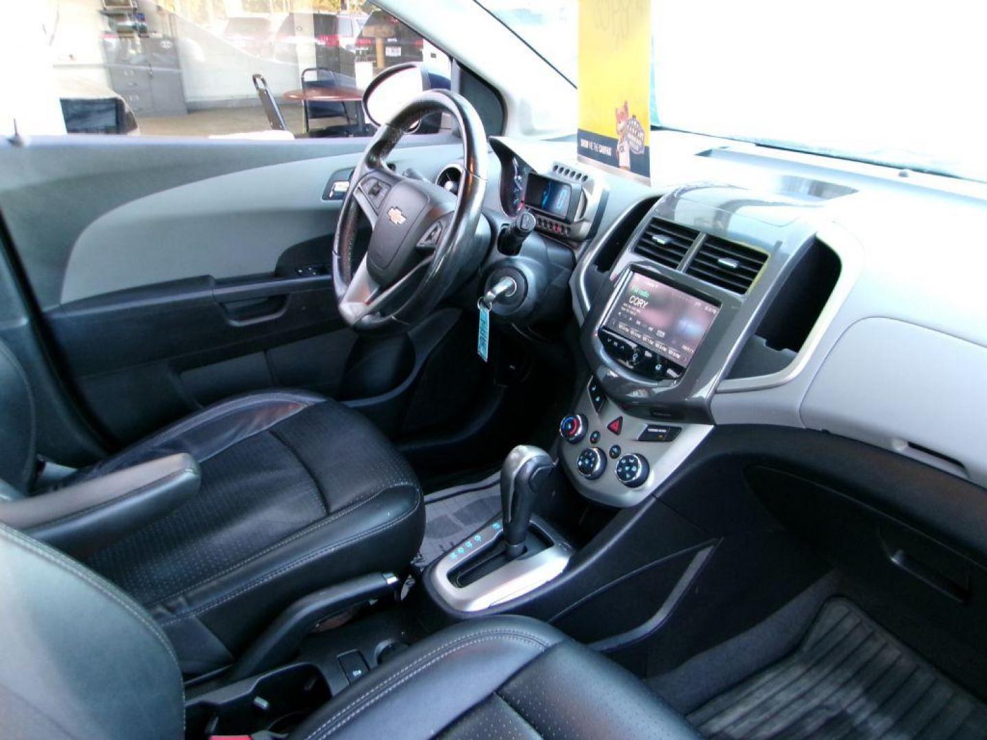 2015 BLUE CHEVROLET SONIC LTZ (1G1JE6SB9F4) with an 1.4L engine, Automatic transmission, located at 501 E. Columbia St., Springfield, OH, 45503, (800) 262-7122, 39.925262, -83.801796 - *** LOW MILES *** New Tires *** Tune Up *** New Brakes *** New Wipers *** Leather *** Back Up Cam *** NICE!!! *** Jay North Auto has offered hand picked vehicles since 1965! Our customer's enjoy a NO pressure buying experience with a small town feel. All of our vehicles get fully inspected and - Photo#12