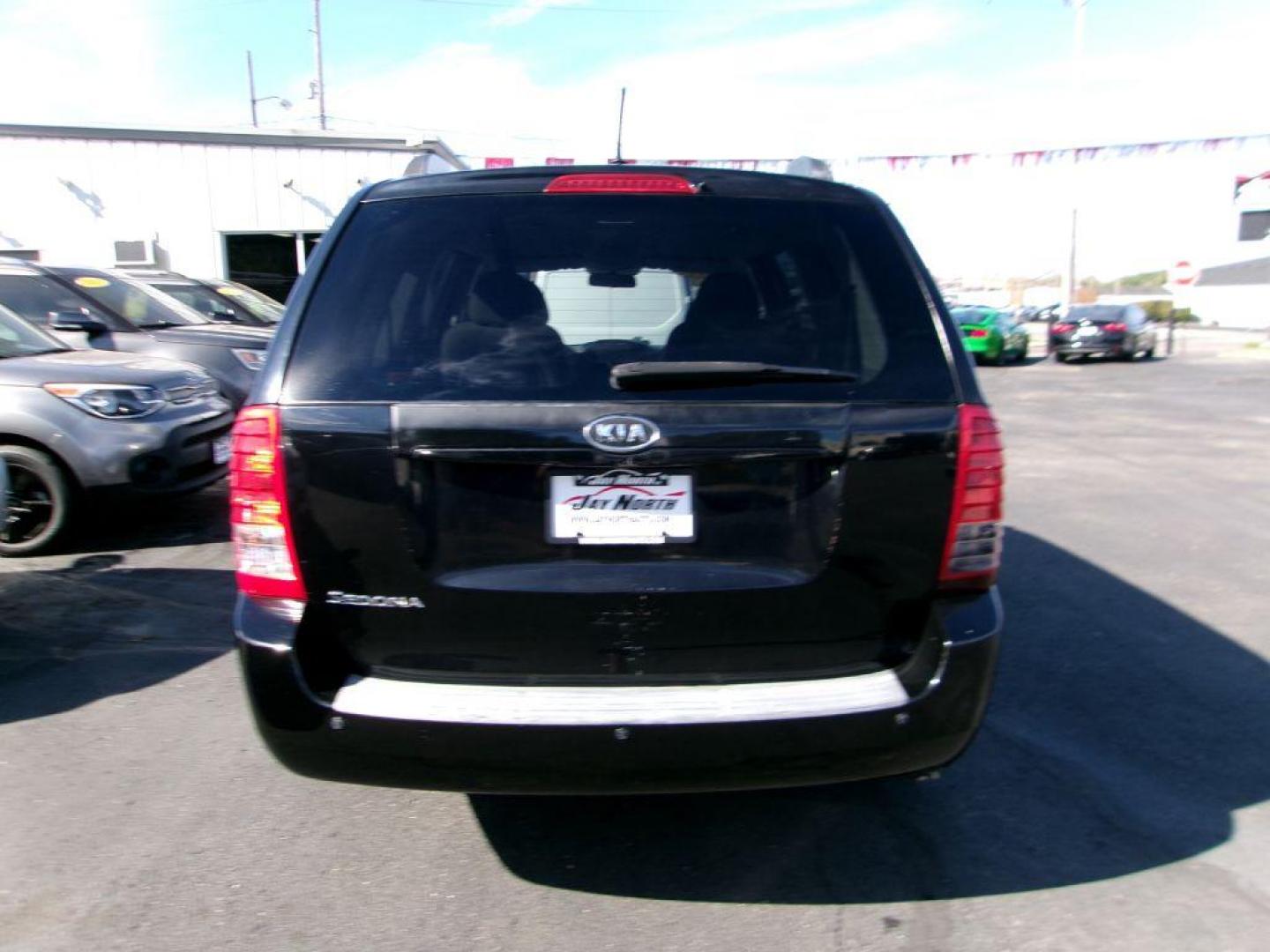 2011 BLACK KIA SEDONA LX (KNDMG4C74B6) with an 3.5L engine, Automatic transmission, located at 501 E. Columbia St., Springfield, OH, 45503, (800) 262-7122, 39.925262, -83.801796 - ***Clean Carfax***LX***New Front and Rear Brake Pads and Rotors***New Air Filter and Cabin Air Filter***New Wiper Blades***Serviced and Ready To Go*** Jay North Auto has offered hand picked vehicles since 1965! Our customer's enjoy a NO pressure buying experience with a small town feel. All of - Photo#3