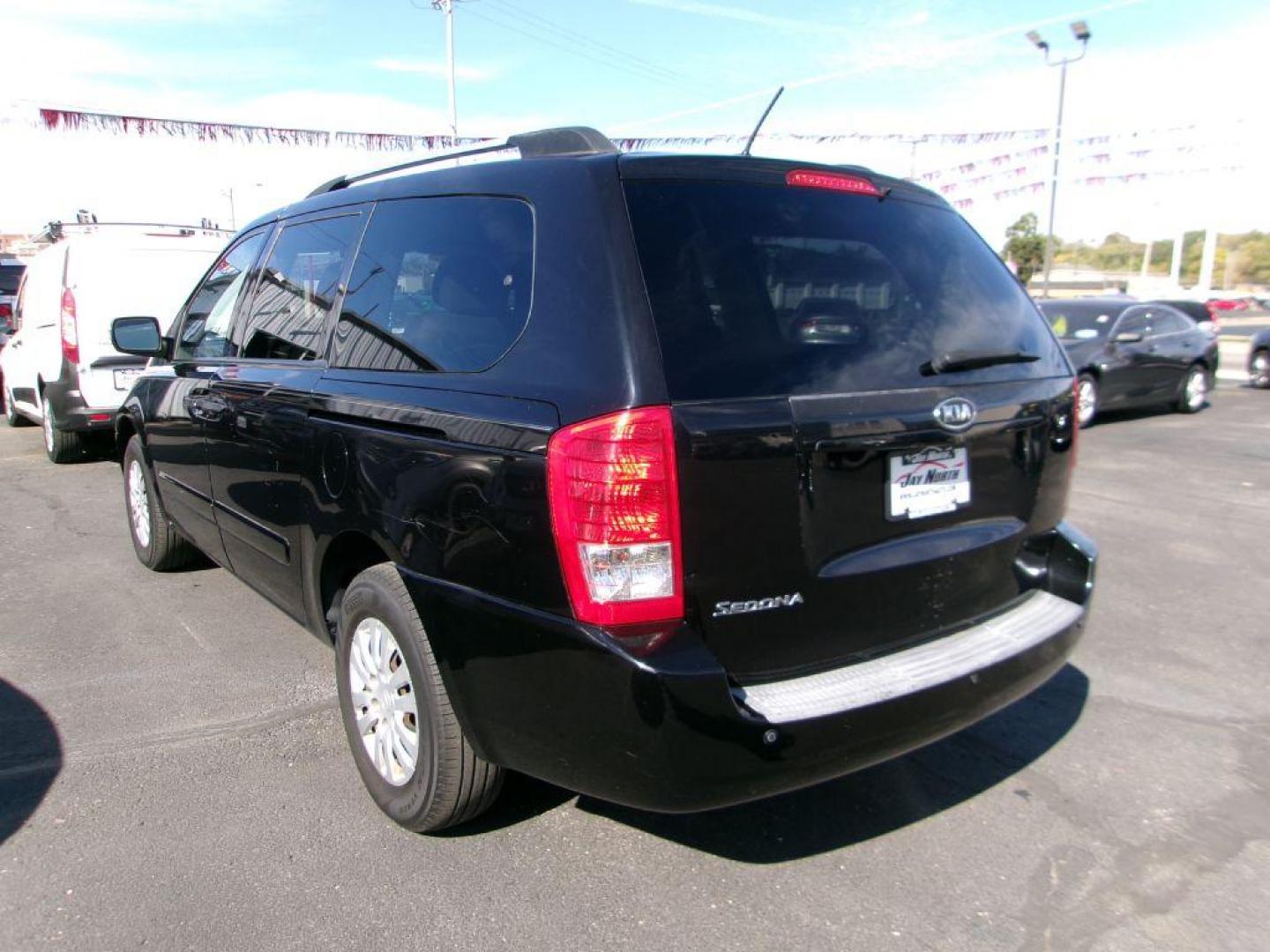 2011 BLACK KIA SEDONA LX (KNDMG4C74B6) with an 3.5L engine, Automatic transmission, located at 501 E. Columbia St., Springfield, OH, 45503, (800) 262-7122, 39.925262, -83.801796 - ***Clean Carfax***LX***New Front and Rear Brake Pads and Rotors***New Air Filter and Cabin Air Filter***New Wiper Blades***Serviced and Ready To Go*** Jay North Auto has offered hand picked vehicles since 1965! Our customer's enjoy a NO pressure buying experience with a small town feel. All of - Photo#4