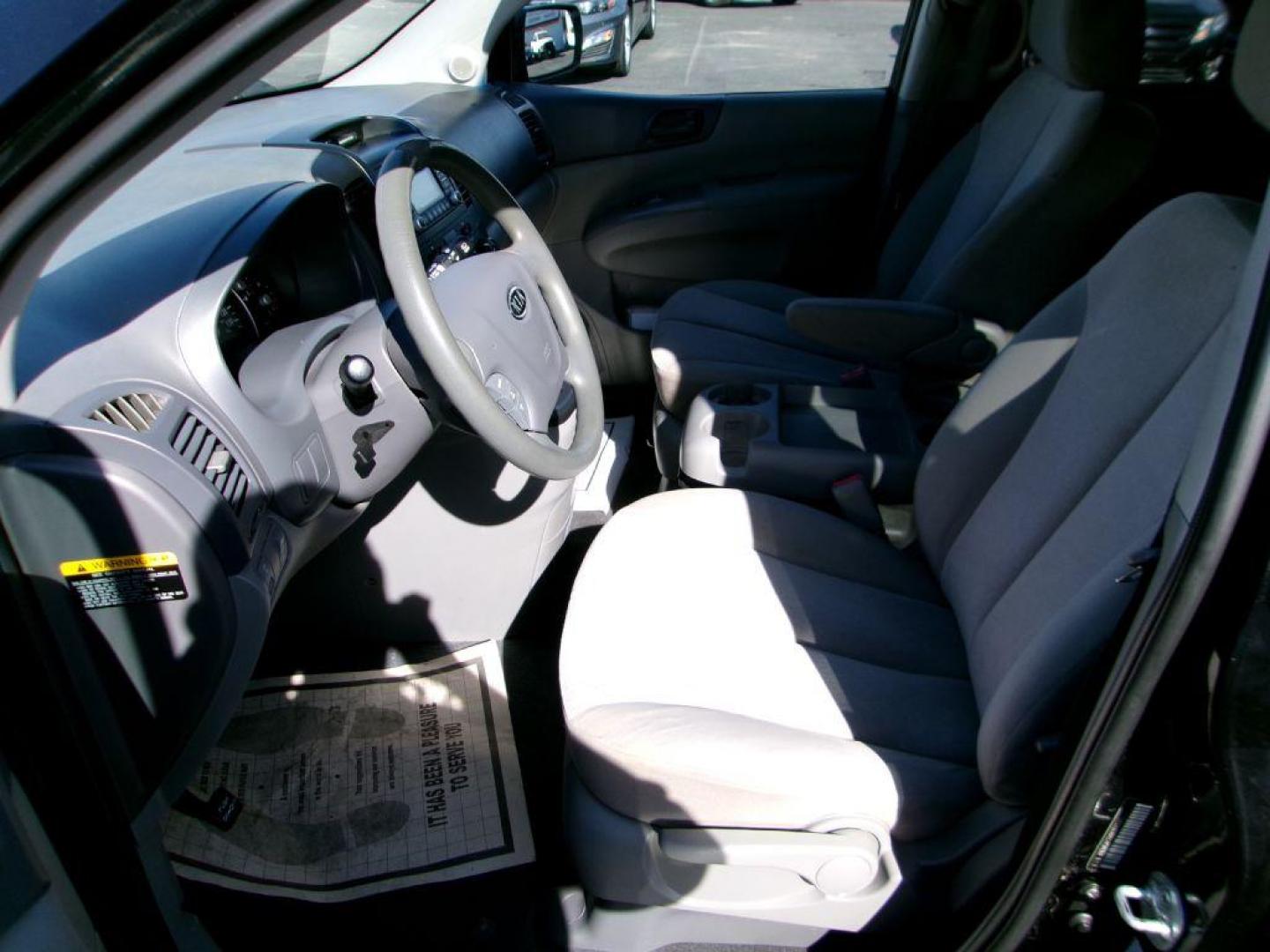 2011 BLACK KIA SEDONA LX (KNDMG4C74B6) with an 3.5L engine, Automatic transmission, located at 501 E. Columbia St., Springfield, OH, 45503, (800) 262-7122, 39.925262, -83.801796 - ***Clean Carfax***LX***New Front and Rear Brake Pads and Rotors***New Air Filter and Cabin Air Filter***New Wiper Blades***Serviced and Ready To Go*** Jay North Auto has offered hand picked vehicles since 1965! Our customer's enjoy a NO pressure buying experience with a small town feel. All of - Photo#7
