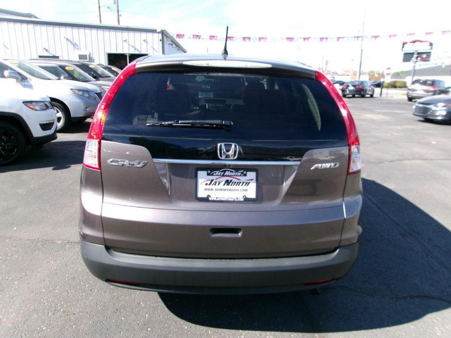 2014 BROWN HONDA CR-V EX (5J6RM4H50EL) with an 2.4L engine, Automatic transmission, located at 501 E. Columbia St., Springfield, OH, 45503, (800) 262-7122, 39.925262, -83.801796 - ***EX***AWD***New Front and Rear Brake Pads and Rotors***New Timing***Moonroof***Serviced and Ready To Go*** Jay North Auto has offered hand picked vehicles since 1965! Our customer's enjoy a NO pressure buying experience with a small town feel. All of our vehicles get fully inspected and deta - Photo#3