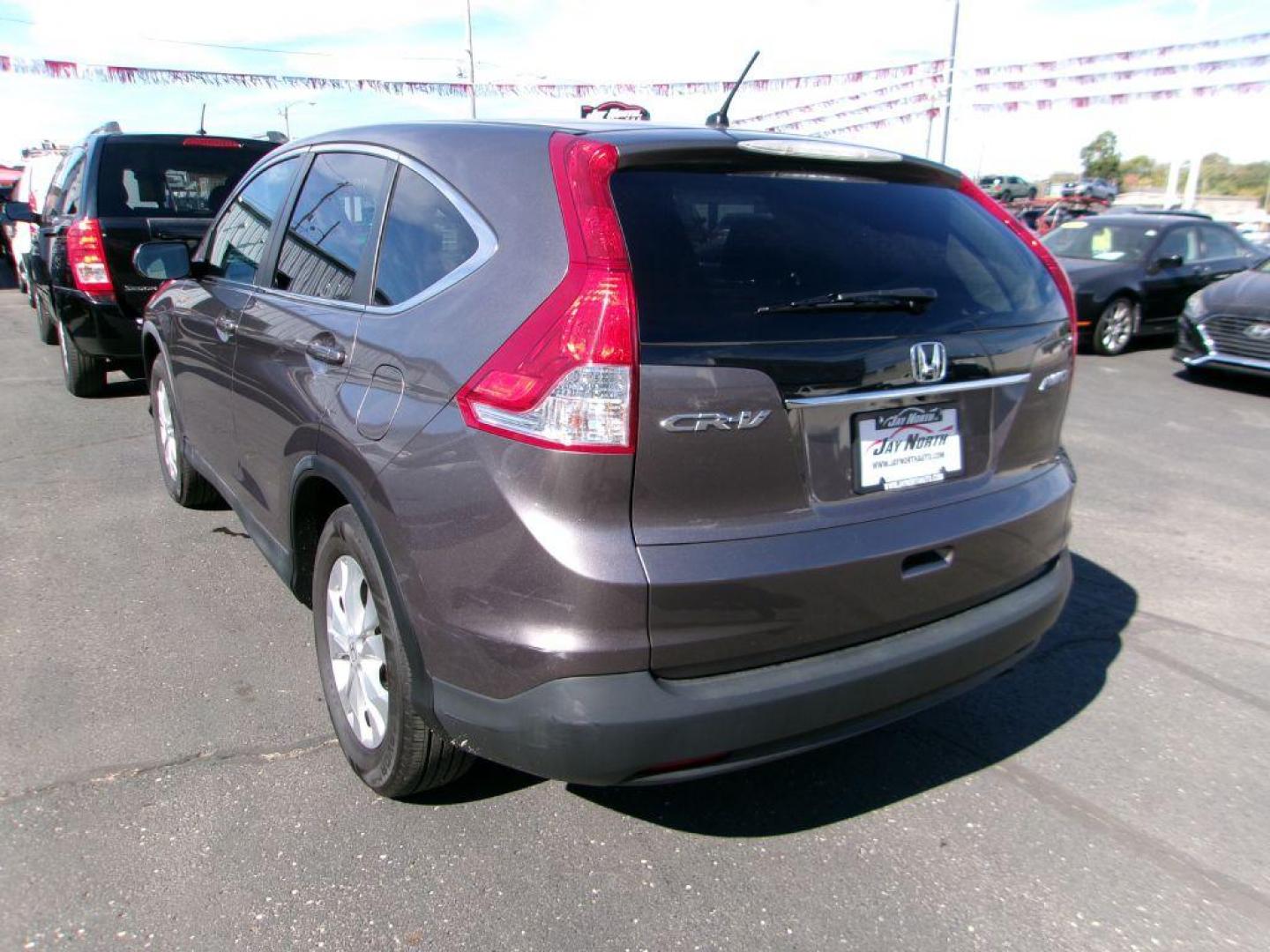 2014 BROWN HONDA CR-V EX (5J6RM4H50EL) with an 2.4L engine, Automatic transmission, located at 501 E. Columbia St., Springfield, OH, 45503, (800) 262-7122, 39.925262, -83.801796 - ***EX***AWD***New Front and Rear Brake Pads and Rotors***New Timing***Moonroof***Serviced and Ready To Go*** Jay North Auto has offered hand picked vehicles since 1965! Our customer's enjoy a NO pressure buying experience with a small town feel. All of our vehicles get fully inspected and deta - Photo#4