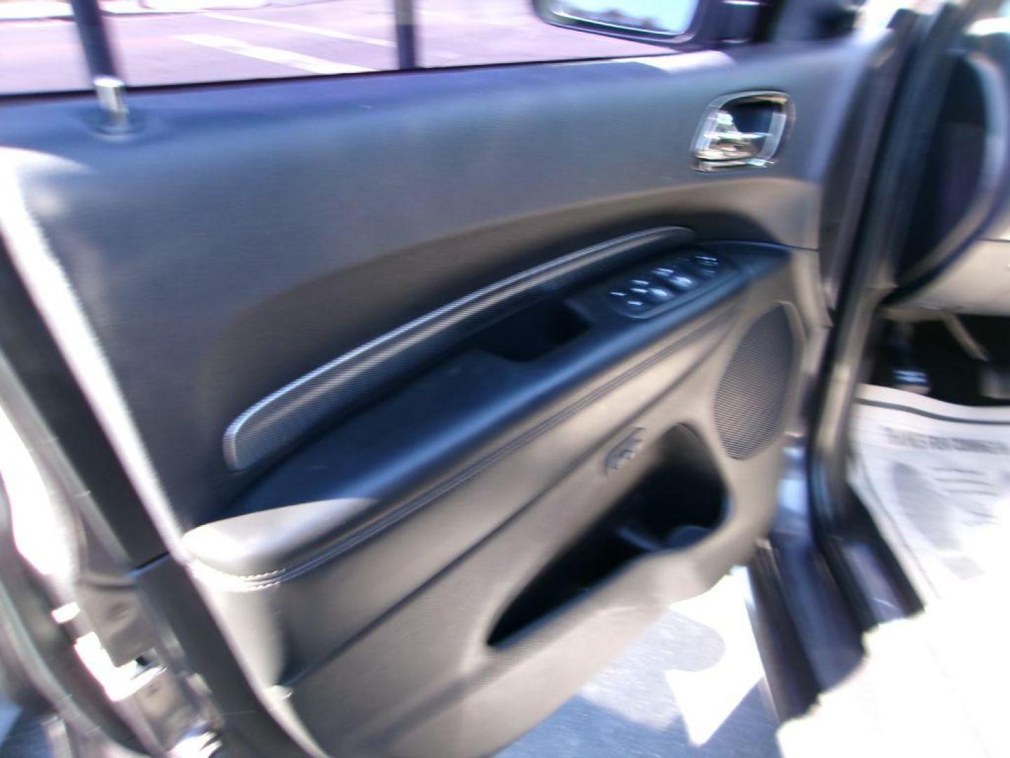 2019 GRAY DODGE DURANGO GT (1C4RDJDG0KC) with an 3.6L engine, Automatic transmission, located at 501 E. Columbia St., Springfield, OH, 45503, (800) 262-7122, 39.925262, -83.801796 - *** New Tires *** Leather *** Moonroof *** LOADED *** GT Plus Package 2BE Leather-Trimmed Bucket Seats with Suede Inserts Heated Steering Wheel Heated Front Seats - Photo#11