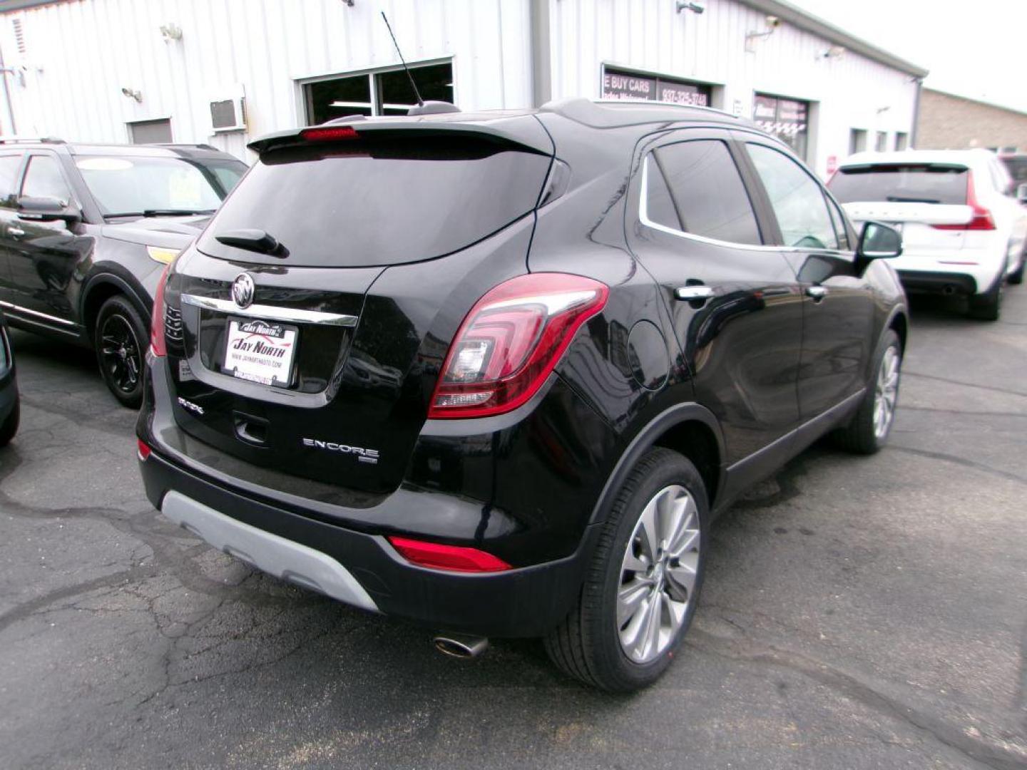 2018 BLACK BUICK ENCORE PREFERRED (KL4CJESB5JB) with an 1.4L engine, Automatic transmission, located at 501 E. Columbia St., Springfield, OH, 45503, (800) 262-7122, 39.925262, -83.801796 - ***New Tires***New Turbo***PREFERRED***AWD***New Spark Plugs***New Air Filter***New Cabin Air Filter***Detailed and Ready To Go!*** Jay North Auto has offered hand picked vehicles since 1965! Our customer's enjoy a NO pressure buying experience with a small town feel. All of our vehicles get f - Photo#3