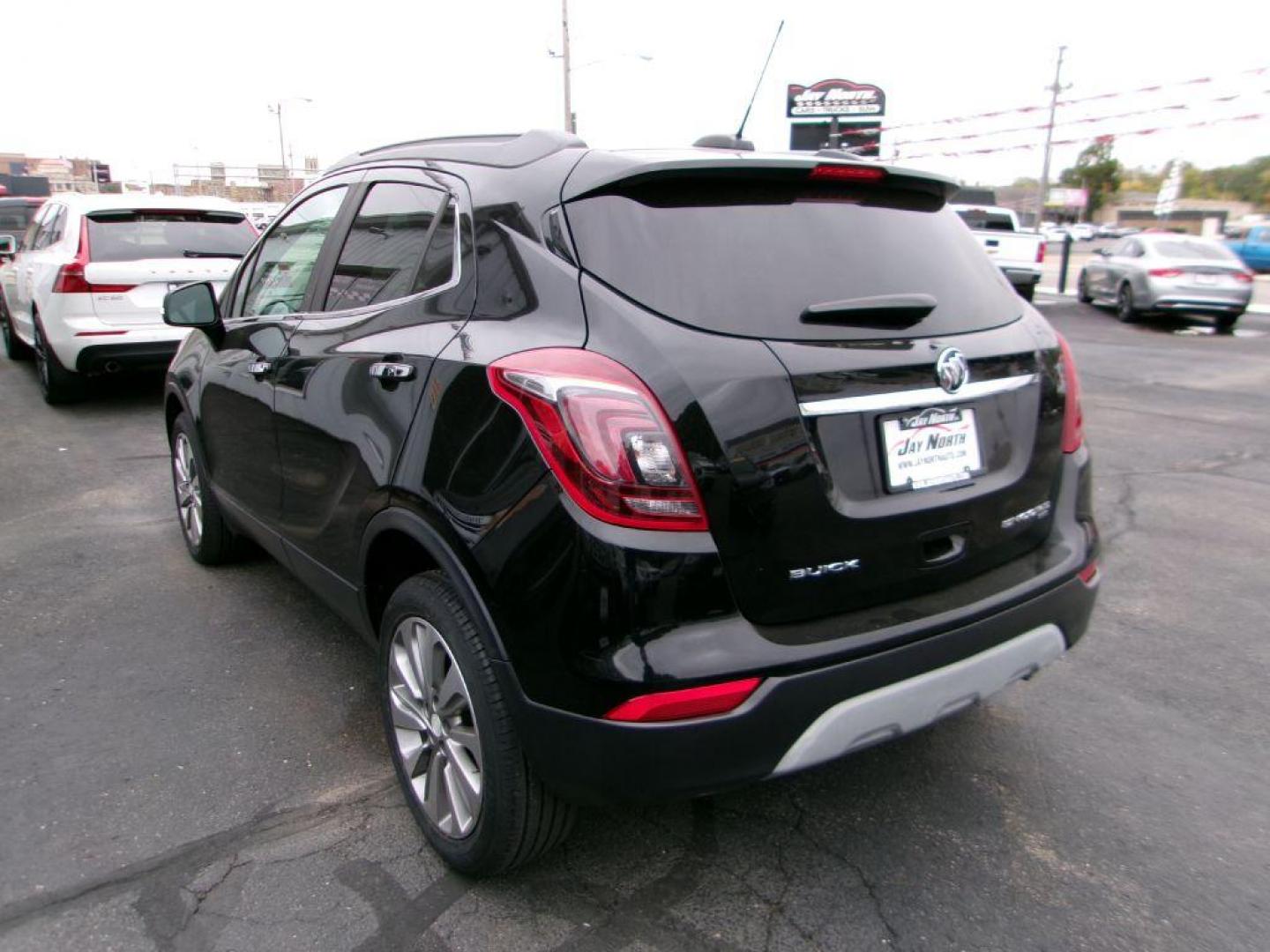 2018 BLACK BUICK ENCORE PREFERRED (KL4CJESB5JB) with an 1.4L engine, Automatic transmission, located at 501 E. Columbia St., Springfield, OH, 45503, (800) 262-7122, 39.925262, -83.801796 - ***New Tires***New Turbo***PREFERRED***AWD***New Spark Plugs***New Air Filter***New Cabin Air Filter***Detailed and Ready To Go!*** Jay North Auto has offered hand picked vehicles since 1965! Our customer's enjoy a NO pressure buying experience with a small town feel. All of our vehicles get f - Photo#5