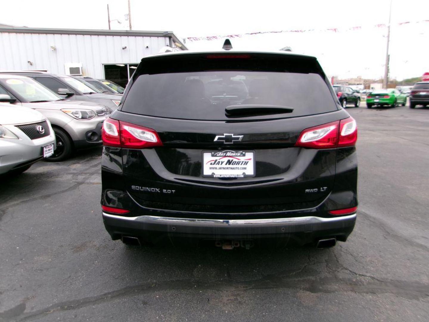 2020 BLACK CHEVROLET EQUINOX LT (2GNAXVEX0L6) with an 2.0L engine, Automatic transmission, located at 501 E. Columbia St., Springfield, OH, 45503, (800) 262-7122, 39.925262, -83.801796 - ***1-Owner***New Front Pads and Rotors***New Air Filter and Cabin Air Filter***LT***AWD***Detailed and Ready To Go!*** Jay North Auto has offered hand picked vehicles since 1965! Our customer's enjoy a NO pressure buying experience with a small town feel. All of our vehicles get fully inspecte - Photo#4