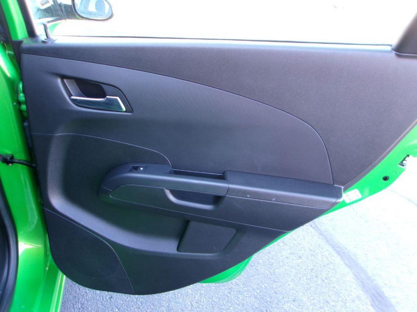 2015 GREEN CHEVROLET SONIC LTZ (1G1JE6SB1F4) with an 1.4L engine, Automatic transmission, located at 501 E. Columbia St., Springfield, OH, 45503, (800) 262-7122, 39.925262, -83.801796 - ***Clean Carfax***Regular Oil Changes***LTZ***Heated Leather Seats***Moonroof***New Front Brake Pads and Rotors***Detailed and Ready To Go*** Jay North Auto has offered hand picked vehicles since 1965! Our customer's enjoy a NO pressure buying experience with a small town feel. All of our vehi - Photo#14