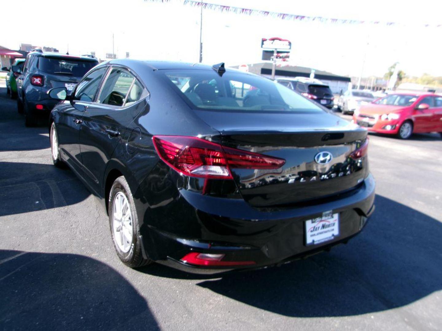 2020 BLACK HYUNDAI ELANTRA ECO (5NPD94LA0LH) with an 1.4L engine, Automatic transmission, located at 501 E. Columbia St., Springfield, OH, 45503, (800) 262-7122, 39.925262, -83.801796 - ***ECO***New Front Brake Pads and Rotors***New Air Filter and Cabin Air Filter***Apple Carplay and Android Auto***Blind Spot***Cross Traffic Warning***Detailed and Ready To Go*** Jay North Auto has offered hand picked vehicles since 1965! Our customer's enjoy a NO pressure buying experience wi - Photo#5