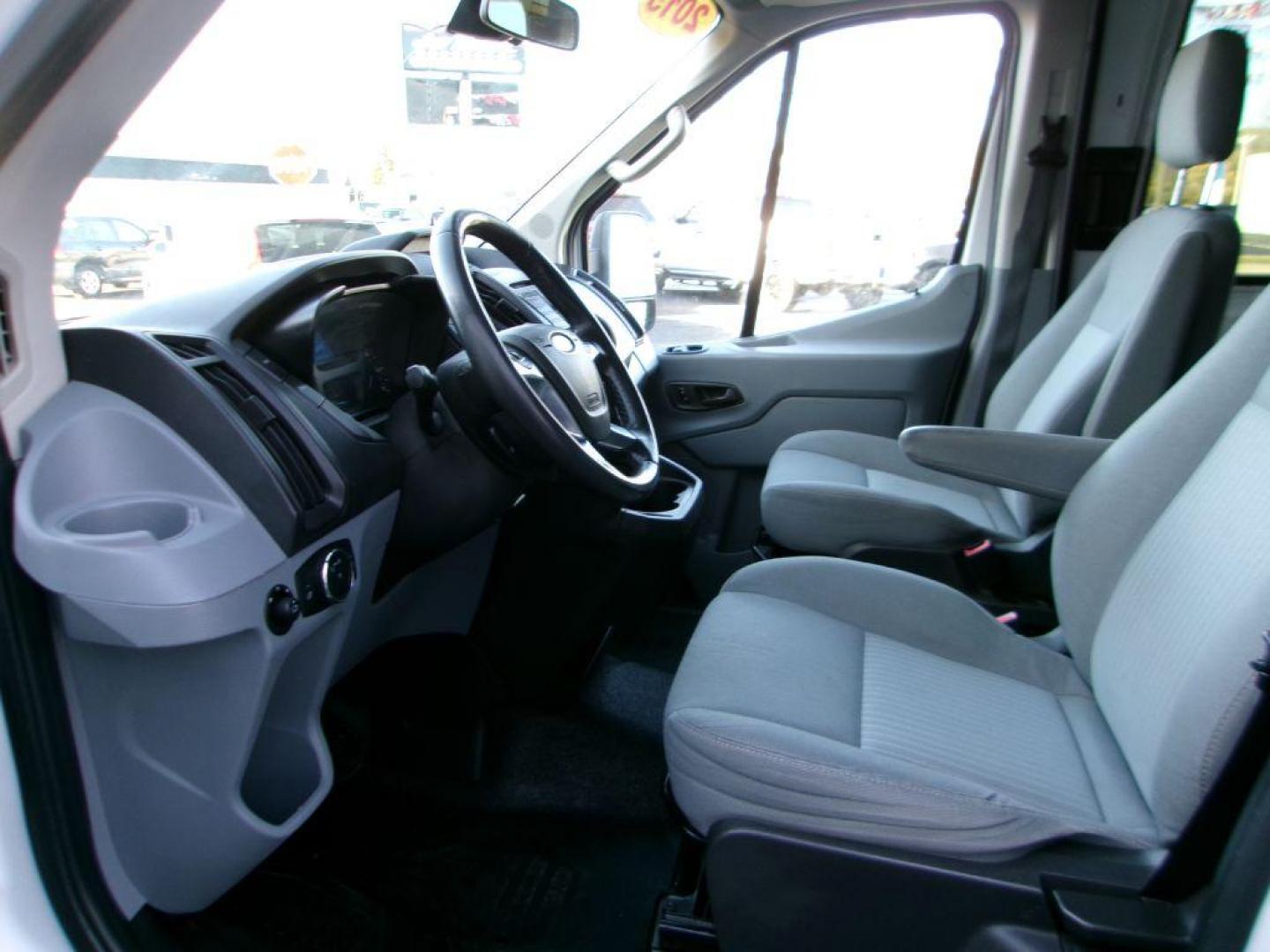 2015 WHITE FORD TRANSIT T-250 (1FTNR2CM2FK) with an 3.7L engine, Automatic transmission, located at 501 E. Columbia St., Springfield, OH, 45503, (800) 262-7122, 39.925262, -83.801796 - Photo#7