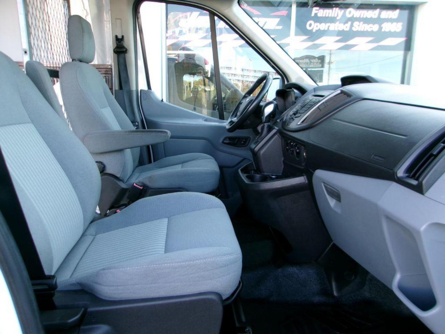 2015 WHITE FORD TRANSIT T-250 (1FTNR2CM2FK) with an 3.7L engine, Automatic transmission, located at 501 E. Columbia St., Springfield, OH, 45503, (800) 262-7122, 39.925262, -83.801796 - Photo#12