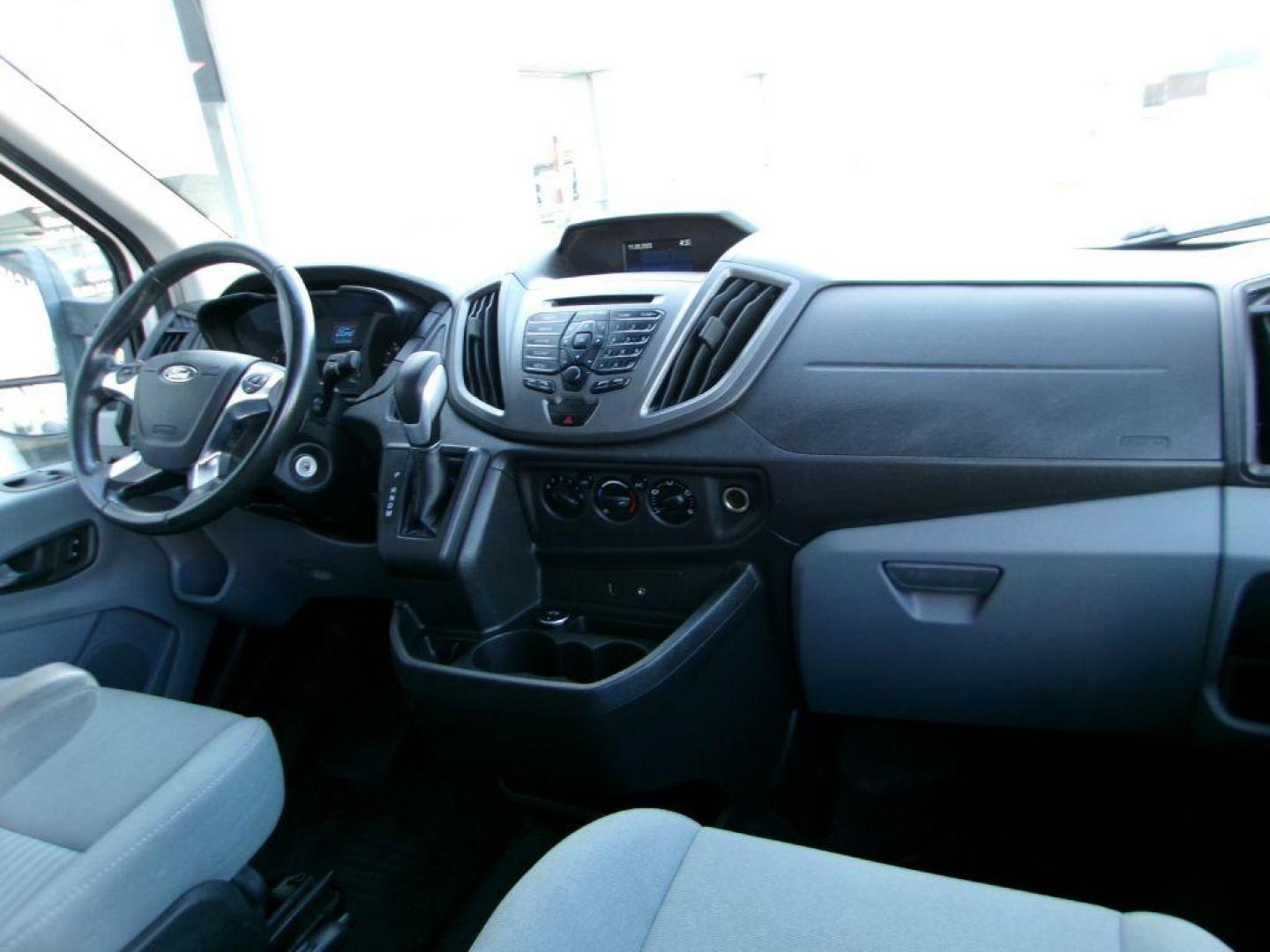 2015 WHITE FORD TRANSIT T-250 (1FTNR2CM2FK) with an 3.7L engine, Automatic transmission, located at 501 E. Columbia St., Springfield, OH, 45503, (800) 262-7122, 39.925262, -83.801796 - Photo#13