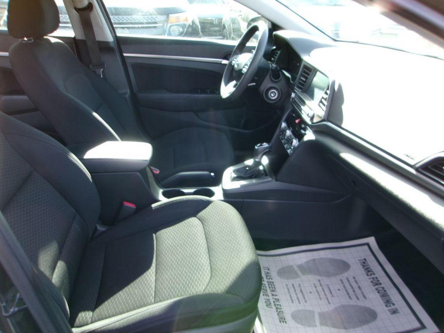 2020 BLACK HYUNDAI ELANTRA SEL (5NPD84LF4LH) with an 2.0L engine, Continuously Variable transmission, located at 501 E. Columbia St., Springfield, OH, 45503, (800) 262-7122, 39.925262, -83.801796 - ***Clean Carfax***SEL***All New Brake Pads and Rotors***Lane Assist***Blind Spot***Android Auto and Apple Carfplay***Detailed and Ready To Go*** Jay North Auto has offered hand picked vehicles since 1965! Our customer's enjoy a NO pressure buying experience with a small town feel. We are a pr - Photo#15