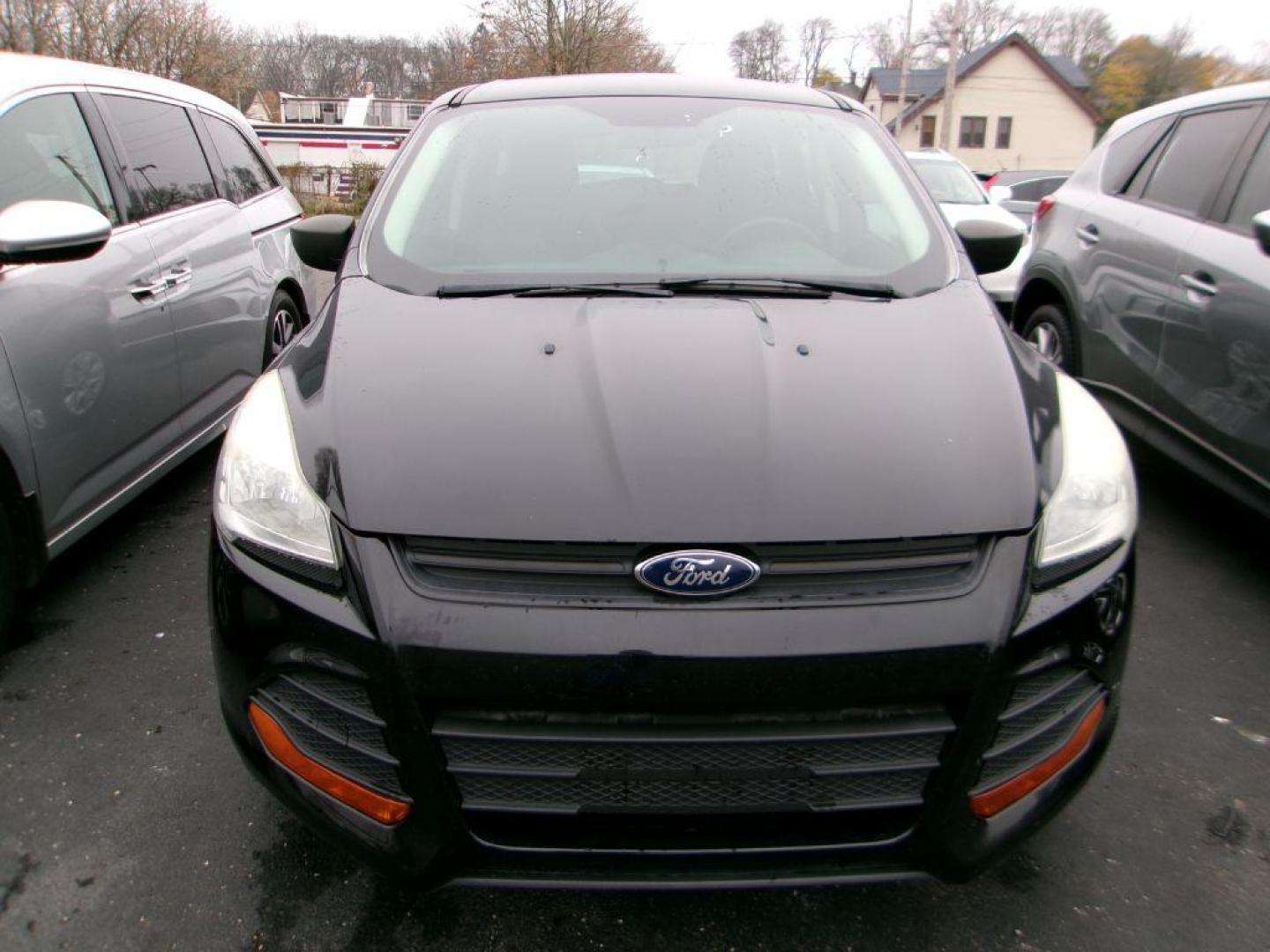 2016 BLACK FORD ESCAPE S (1FMCU0F7XGU) with an 2.5L engine, Automatic transmission, located at 501 E. Columbia St., Springfield, OH, 45503, (800) 262-7122, 39.925262, -83.801796 - ***Clean Carfax***S***New Front Brakes***New Wipers***New Air Filter and Cabin Filter***Detailed and Ready To Go*** Jay North Auto has offered hand picked vehicles since 1965! Our customer's enjoy a NO pressure buying experience with a small town feel. All of our vehicles get fully inspected a - Photo#1