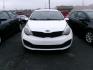 2013 WHITE KIA RIO LX (KNADM4A30D6) with an 1.6L engine, Automatic transmission, located at 501 E. Columbia St., Springfield, OH, 45503, (800) 262-7122, 39.925262, -83.801796 - Photo#1