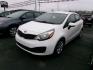 2013 WHITE KIA RIO LX (KNADM4A30D6) with an 1.6L engine, Automatic transmission, located at 501 E. Columbia St., Springfield, OH, 45503, (800) 262-7122, 39.925262, -83.801796 - Photo#5