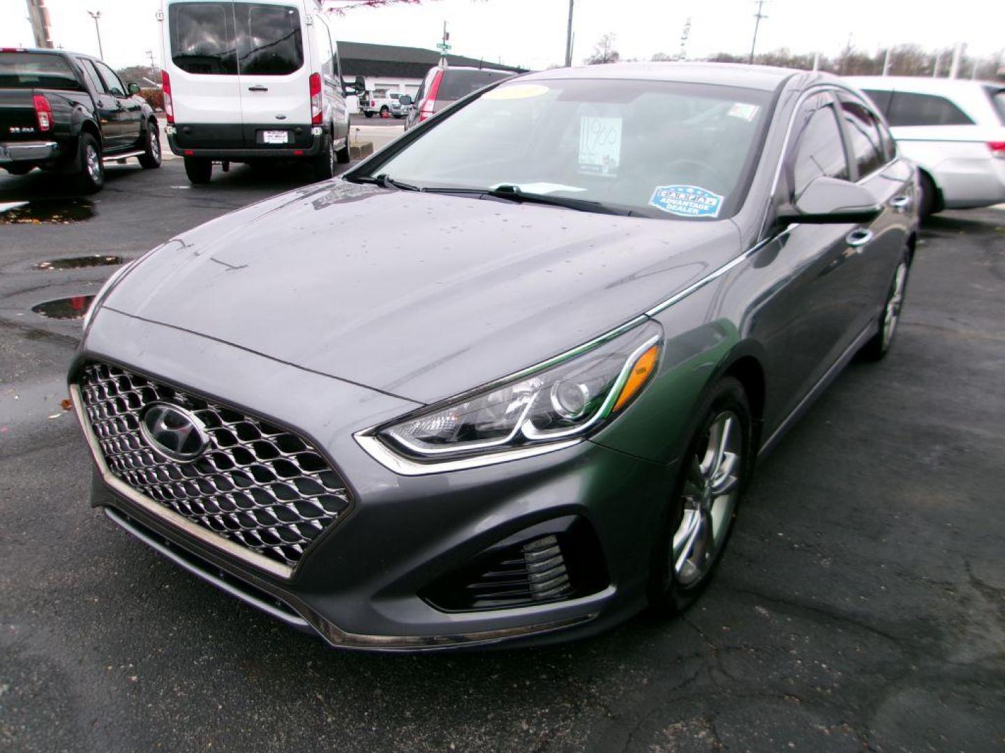 2019 GRAY HYUNDAI SONATA SEL (5NPE34AF6KH) with an 2.4L engine, Automatic transmission, located at 501 E. Columbia St., Springfield, OH, 45503, (800) 262-7122, 39.925262, -83.801796 - ***All New Brakes***New Tires***New Air Filter and Cabin Filter***SEL***Tune Up ***New Wiper Blades***Detailed and Ready To Go*** Apple Car Play *** Back Up Camera *** Jay North Auto has offered hand picked vehicles since 1965! Our customer's enjoy a NO pressure buying experience with a small t - Photo#6