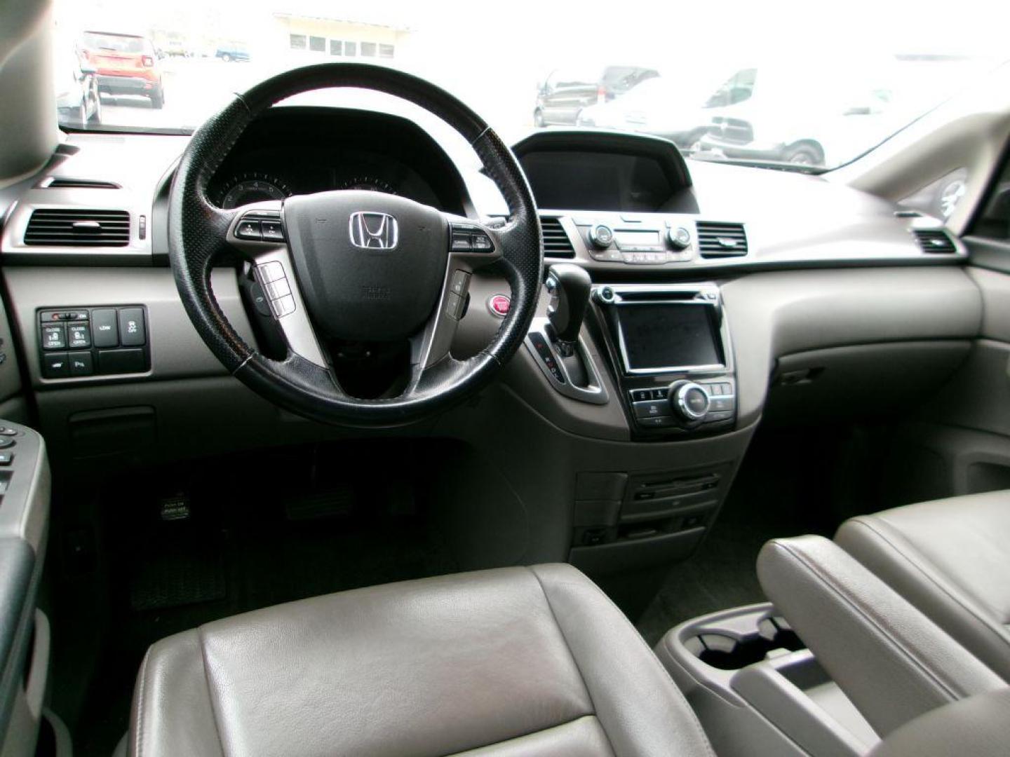 2015 SILVER HONDA ODYSSEY TOURING (5FNRL5H96FB) with an 3.5L engine, Automatic transmission, located at 501 E. Columbia St., Springfield, OH, 45503, (800) 262-7122, 39.925262, -83.801796 - ***Clean Carfax***New Front Brake Pads and Rotors***Touring Elite***New Timing***New Air Filter and Cabin Air Filter***Detailed and Ready To Go*** Jay North Auto has offered hand picked vehicles since 1965! Our customer's enjoy a NO pressure buying experience with a small town feel. We are a - Photo#10