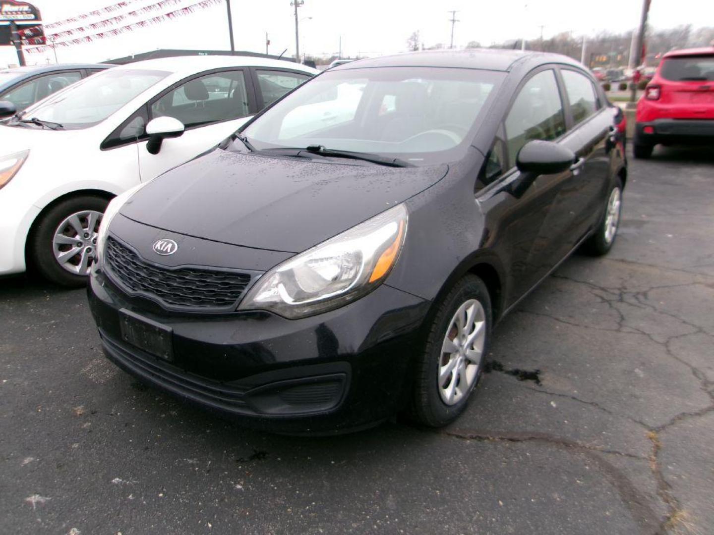 2014 BLACK KIA RIO LX (KNADM4A38E6) with an 1.6L engine, 6-Speed Manual transmission, located at 501 E. Columbia St., Springfield, OH, 45503, (800) 262-7122, 39.925262, -83.801796 - ***New Front Brakes***New Air Filter and Cabin Filter***New Spark Plugs***New Wiper Blades***LX***Manuel***Detailed and Ready To Go*** Jay North Auto has offered hand picked vehicles since 1965! Our customer's enjoy a NO pressure buying experience with a small town feel. We are a preferred de - Photo#5