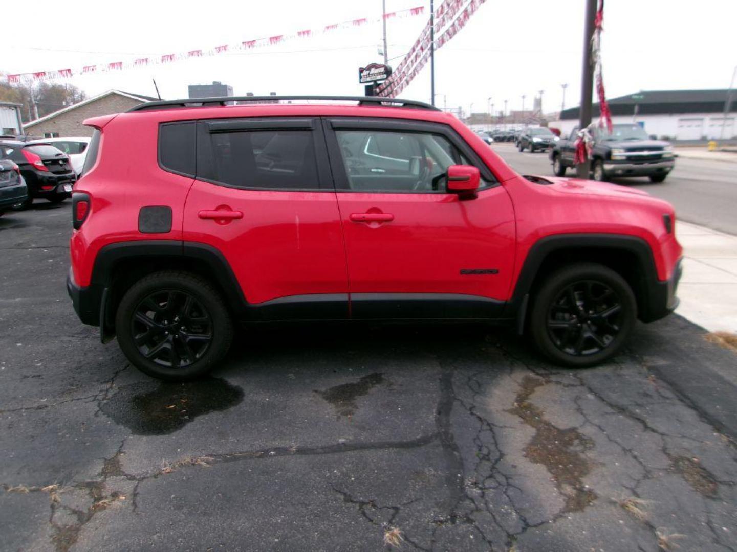 2018 RED JEEP RENEGADE ALTITUDE (ZACCJBBBXJP) with an 2.4L engine, Automatic transmission, located at 501 E. Columbia St., Springfield, OH, 45503, (800) 262-7122, 39.925262, -83.801796 - ***Altitude***4WD***New Front Brake Pads and Rotors***New Spark Pads***Remote Start***Heated Seats***Apple and Android Carplay***Detailed and Ready To Go*** Jay North Auto has offered hand picked vehicles since 1965! Our customer's enjoy a NO pressure buying experience with a small town feel. - Photo#2