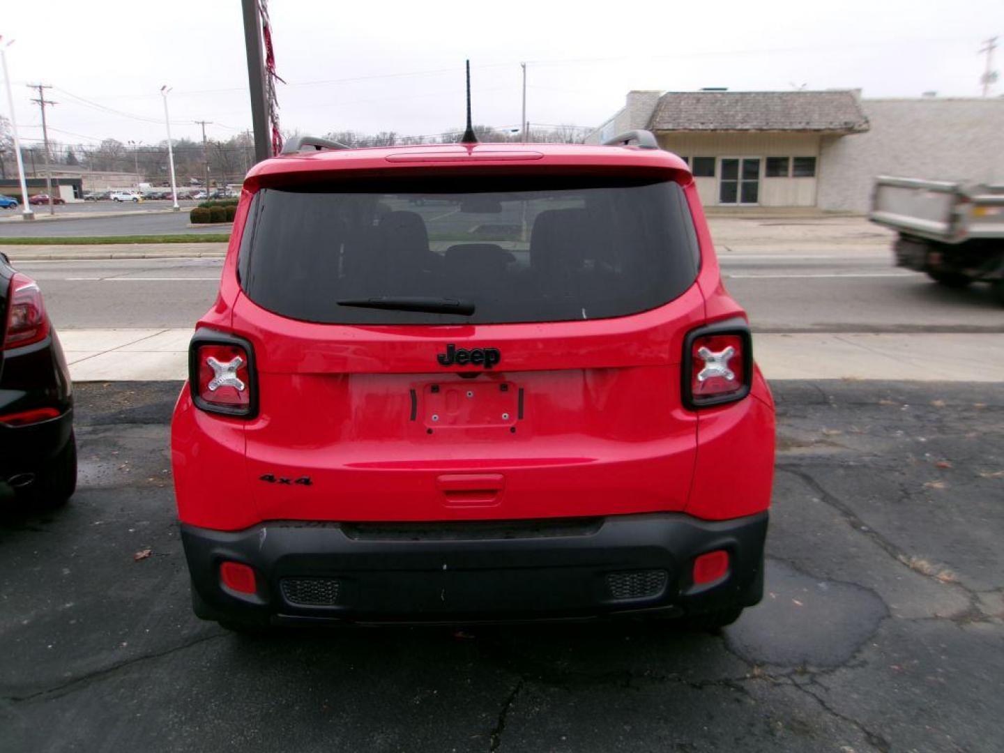 2018 RED JEEP RENEGADE ALTITUDE (ZACCJBBBXJP) with an 2.4L engine, Automatic transmission, located at 501 E. Columbia St., Springfield, OH, 45503, (800) 262-7122, 39.925262, -83.801796 - ***Altitude***4WD***New Front Brake Pads and Rotors***New Spark Pads***Remote Start***Heated Seats***Apple and Android Carplay***Detailed and Ready To Go*** Jay North Auto has offered hand picked vehicles since 1965! Our customer's enjoy a NO pressure buying experience with a small town feel. - Photo#4