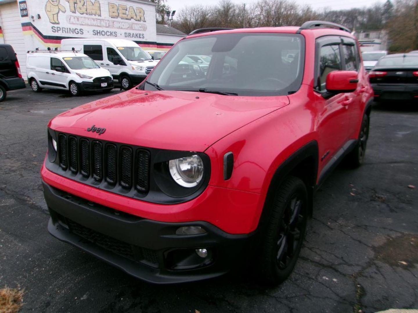 2018 RED JEEP RENEGADE ALTITUDE (ZACCJBBBXJP) with an 2.4L engine, Automatic transmission, located at 501 E. Columbia St., Springfield, OH, 45503, (800) 262-7122, 39.925262, -83.801796 - ***Altitude***4WD***New Front Brake Pads and Rotors***New Spark Pads***Remote Start***Heated Seats***Apple and Android Carplay***Detailed and Ready To Go*** Jay North Auto has offered hand picked vehicles since 1965! Our customer's enjoy a NO pressure buying experience with a small town feel. - Photo#6