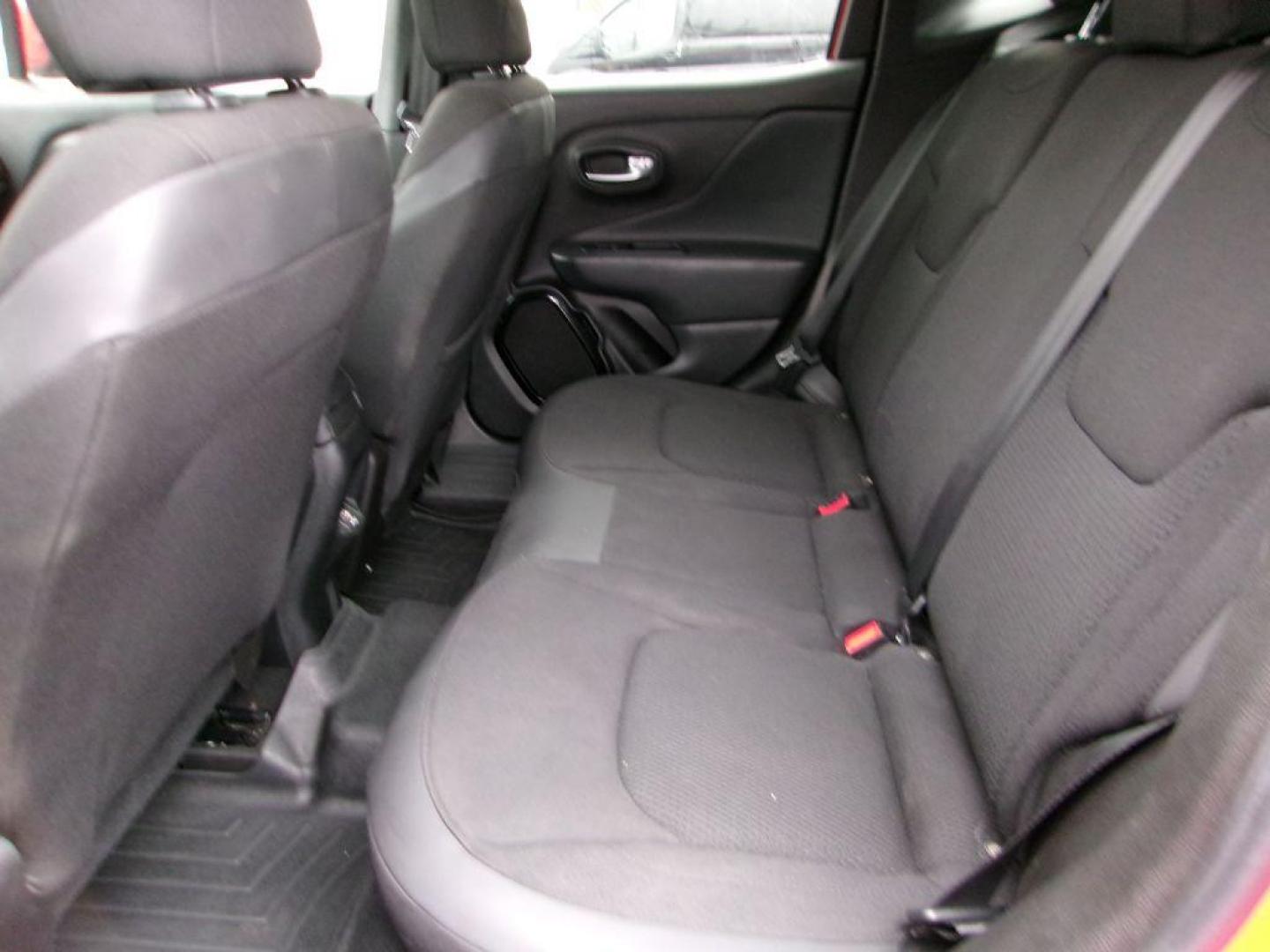 2018 RED JEEP RENEGADE ALTITUDE (ZACCJBBBXJP) with an 2.4L engine, Automatic transmission, located at 501 E. Columbia St., Springfield, OH, 45503, (800) 262-7122, 39.925262, -83.801796 - ***Altitude***4WD***New Front Brake Pads and Rotors***New Spark Pads***Remote Start***Heated Seats***Apple and Android Carplay***Detailed and Ready To Go*** Jay North Auto has offered hand picked vehicles since 1965! Our customer's enjoy a NO pressure buying experience with a small town feel. - Photo#11