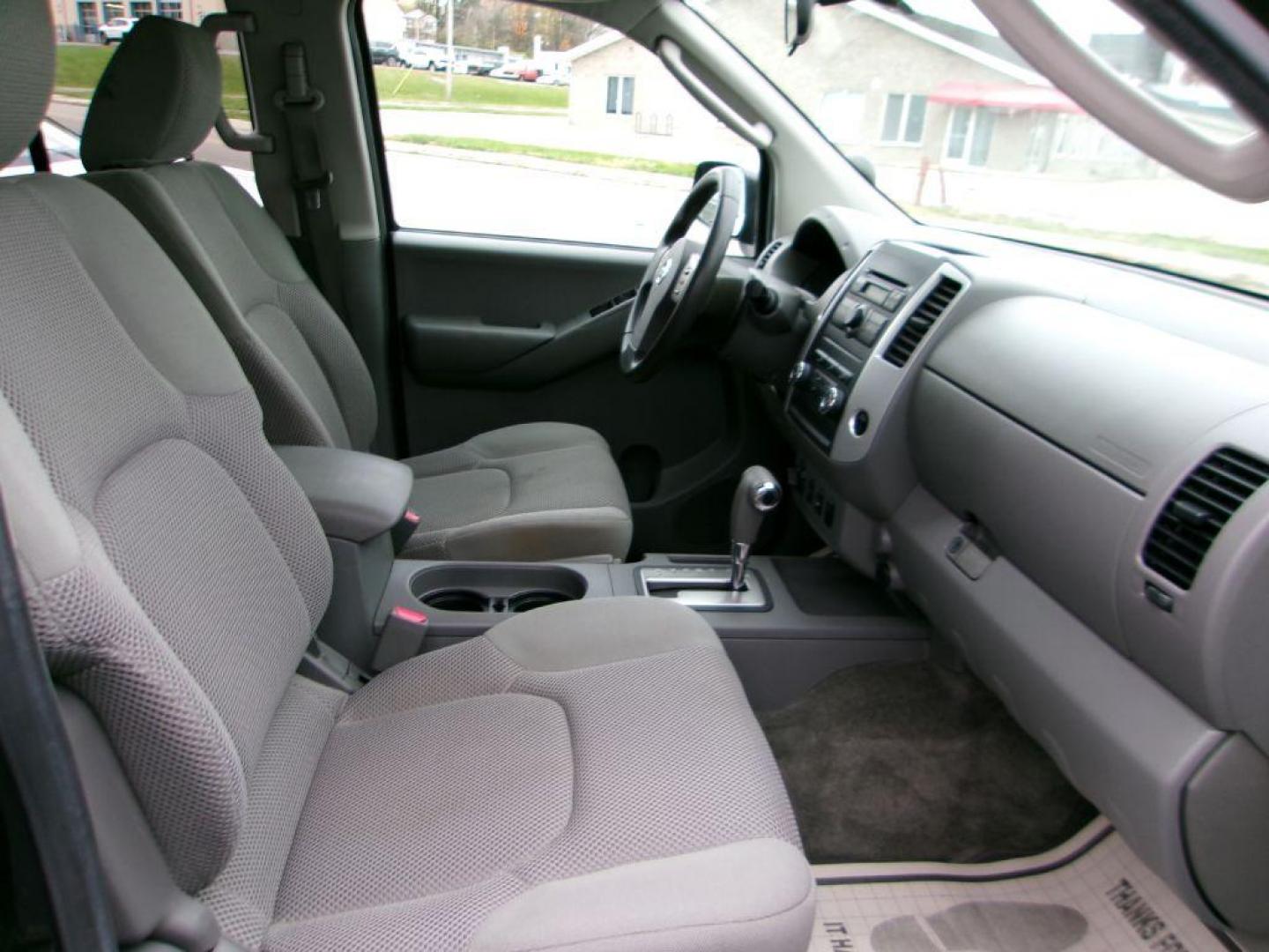2010 BLACK NISSAN FRONTIER CREW CAB SE (1N6AD0EV6AC) with an 4.0L engine, Automatic transmission, located at 501 E. Columbia St., Springfield, OH, 45503, (800) 262-7122, 39.925262, -83.801796 - *** 1-Owner *** Clean Carfax *** CrewCab *** 4x4 *** 4.0L *** SE *** NICE *** Oil Change *** New Air and Cabin Filter *** Jay North Auto has offered hand picked vehicles since 1965! Our customer's enjoy a NO pressure buying experience with a small town feel. We are a preferred dealer for many - Photo#15