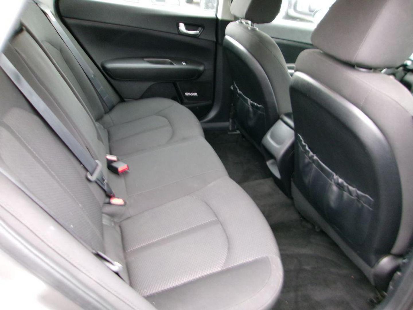 2018 GRAY KIA OPTIMA LX (5XXGT4L38JG) with an 2.4L engine, Automatic transmission, located at 501 E. Columbia St., Springfield, OH, 45503, (800) 262-7122, 39.925262, -83.801796 - Photo#11