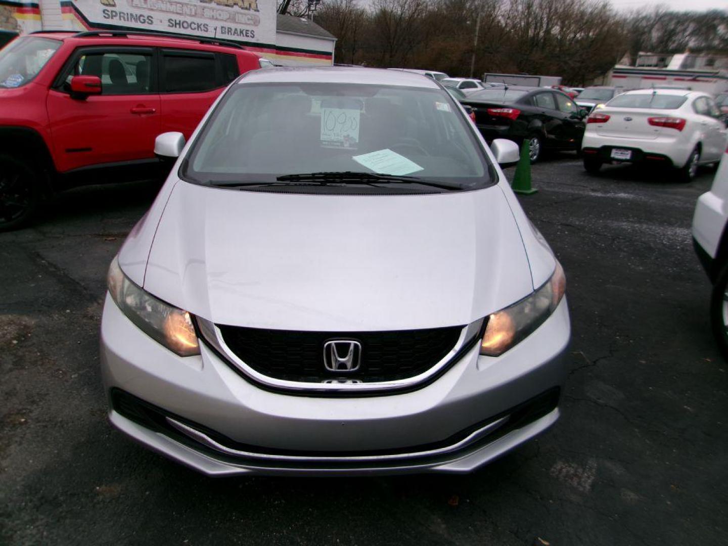 2013 SILVER HONDA CIVIC LX (19XFB2F55DE) with an 1.8L engine, Automatic transmission, located at 501 E. Columbia St., Springfield, OH, 45503, (800) 262-7122, 39.925262, -83.801796 - ***LX***New Tires***New Front Brakes***New Air Filter and Cabin Air Filter***Detailed and Ready To Go*** Jay North Auto has offered hand picked vehicles since 1965! Our customer's enjoy a NO pressure buying experience with a small town feel. We are a preferred dealer for many local credit uni - Photo#1