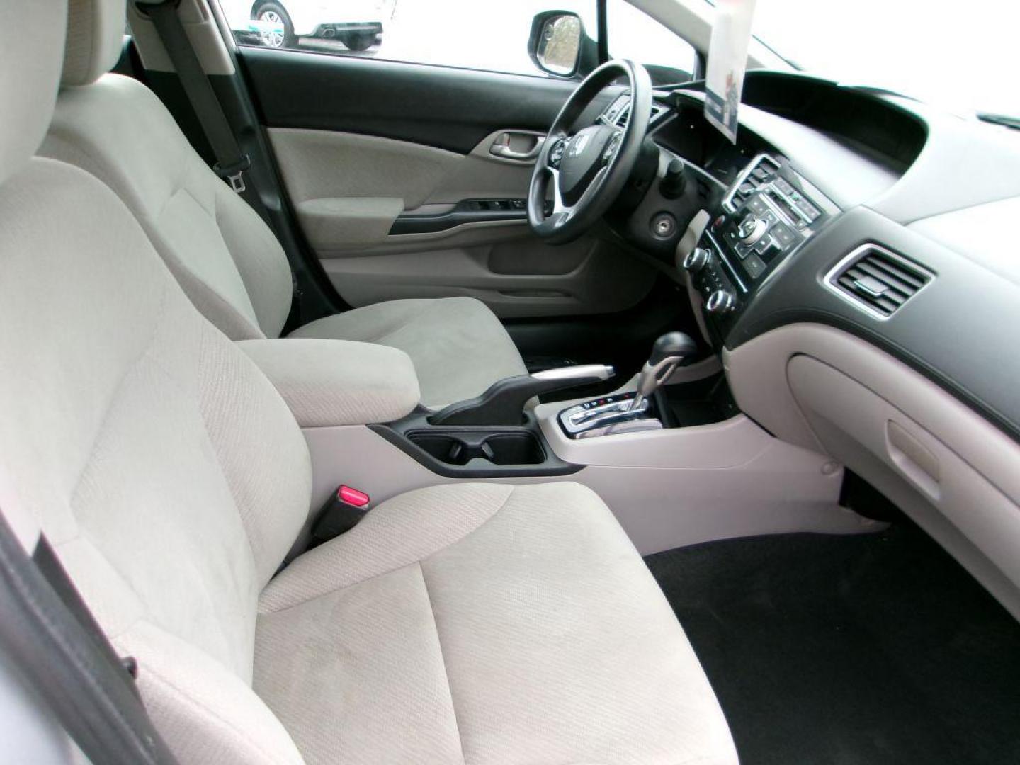 2013 SILVER HONDA CIVIC LX (19XFB2F55DE) with an 1.8L engine, Automatic transmission, located at 501 E. Columbia St., Springfield, OH, 45503, (800) 262-7122, 39.925262, -83.801796 - ***LX***New Tires***New Front Brakes***New Air Filter and Cabin Air Filter***Detailed and Ready To Go*** Jay North Auto has offered hand picked vehicles since 1965! Our customer's enjoy a NO pressure buying experience with a small town feel. We are a preferred dealer for many local credit uni - Photo#12