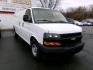 2019 WHITE CHEVROLET EXPRESS G3500 EXTENDED CARGO (1GCZGHFGXK1) with an 6.0L engine, Automatic transmission, located at 501 E. Columbia St., Springfield, OH, 45503, (800) 262-7122, 39.925262, -83.801796 - ***Clean Carfax***Express G3500***6.0L V8***New Battery***New Front Brake Pads and Rotors***New Tires***Fresh Oil Change***Ready To Go*** Jay North Auto has offered hand picked vehicles since 1965! Our customer's enjoy a NO pressure buying experience with a small town feel. All of our vehicles - Photo#0