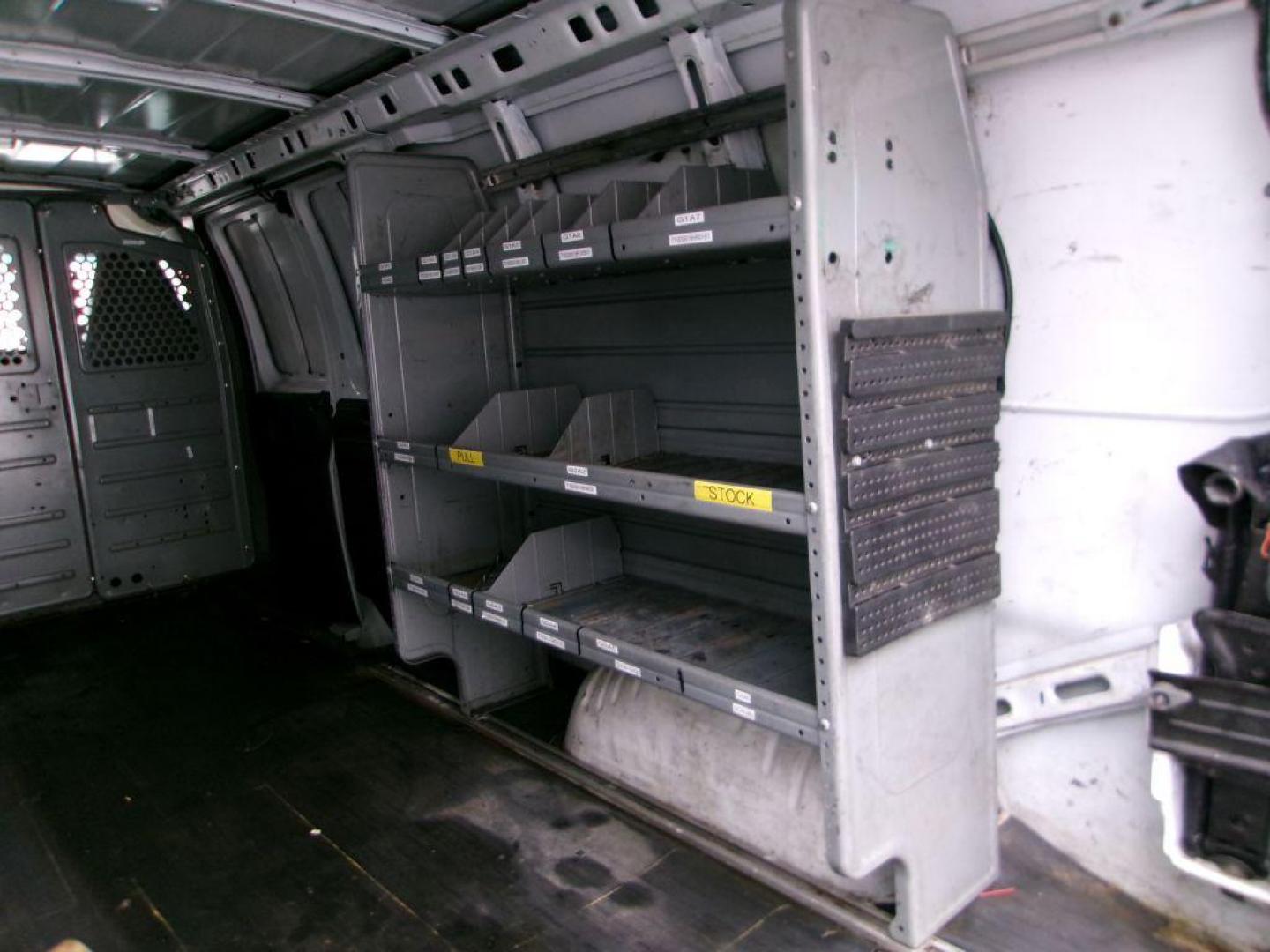 2019 WHITE CHEVROLET EXPRESS G3500 EXTENDED CARGO (1GCZGHFGXK1) with an 6.0L engine, Automatic transmission, located at 501 E. Columbia St., Springfield, OH, 45503, (800) 262-7122, 39.925262, -83.801796 - ***Clean Carfax***Express G3500***6.0L V8***New Battery***New Front Brake Pads and Rotors***New Tires***Fresh Oil Change***Ready To Go*** Jay North Auto has offered hand picked vehicles since 1965! Our customer's enjoy a NO pressure buying experience with a small town feel. All of our vehicles - Photo#10