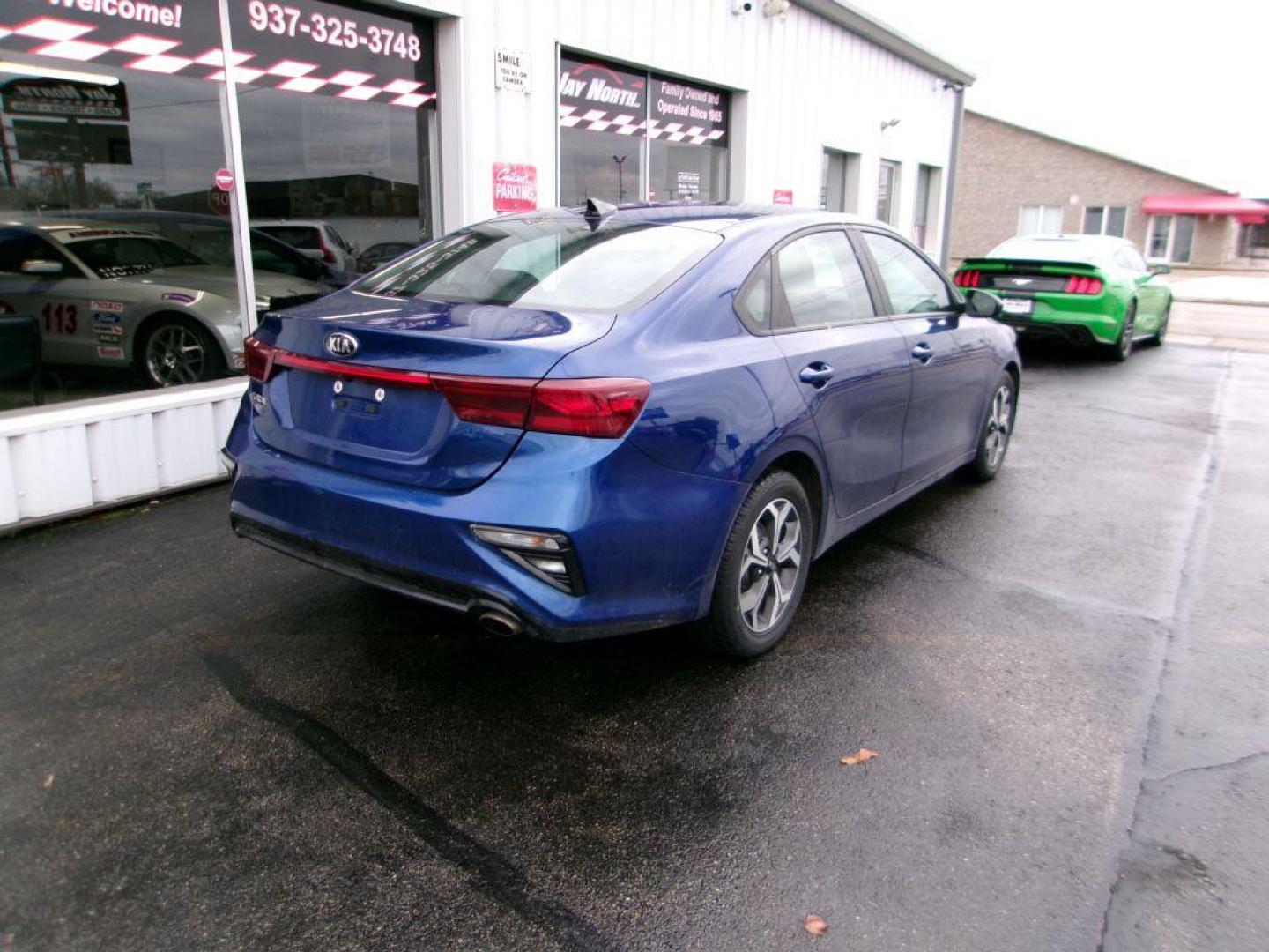 2021 BLUE KIA FORTE FE (3KPF24AD5ME) with an 2.0L engine, Continuously Variable transmission, located at 501 E. Columbia St., Springfield, OH, 45503, (800) 262-7122, 39.925262, -83.801796 - ***Clean Carfax***FE***New Tires***New Front and Rear Brakes***New Air Filter and Cabin Air Filter***New Wiper Blades***Fresh Oil Change***Ready To Go*** Jay North Auto has offered hand picked vehicles since 1965! Our customer's enjoy a NO pressure buying experience with a small town feel. We - Photo#3