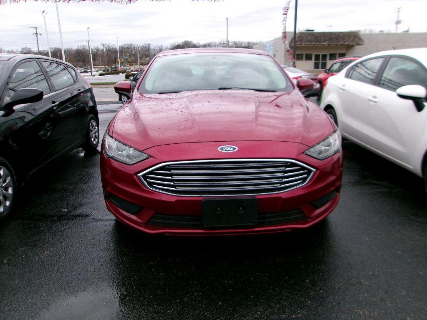 2018 RED FORD FUSION SE HYBRID (3FA6P0LU3JR) with an 2.0L engine, Continuously Variable transmission, located at 501 E. Columbia St., Springfield, OH, 45503, (800) 262-7122, 39.925262, -83.801796 - ***Clean Carfax***New Tires***New Front and Rear Brakes***New Air Filter and Cabin Air Filter***New Wiper Blades***HYBRID***Heated Seats***Fresh Oil Change***Ready To Go*** Jay North Auto has offered hand picked vehicles since 1965! Our customer's enjoy a NO pressure buying experience with a s - Photo#1