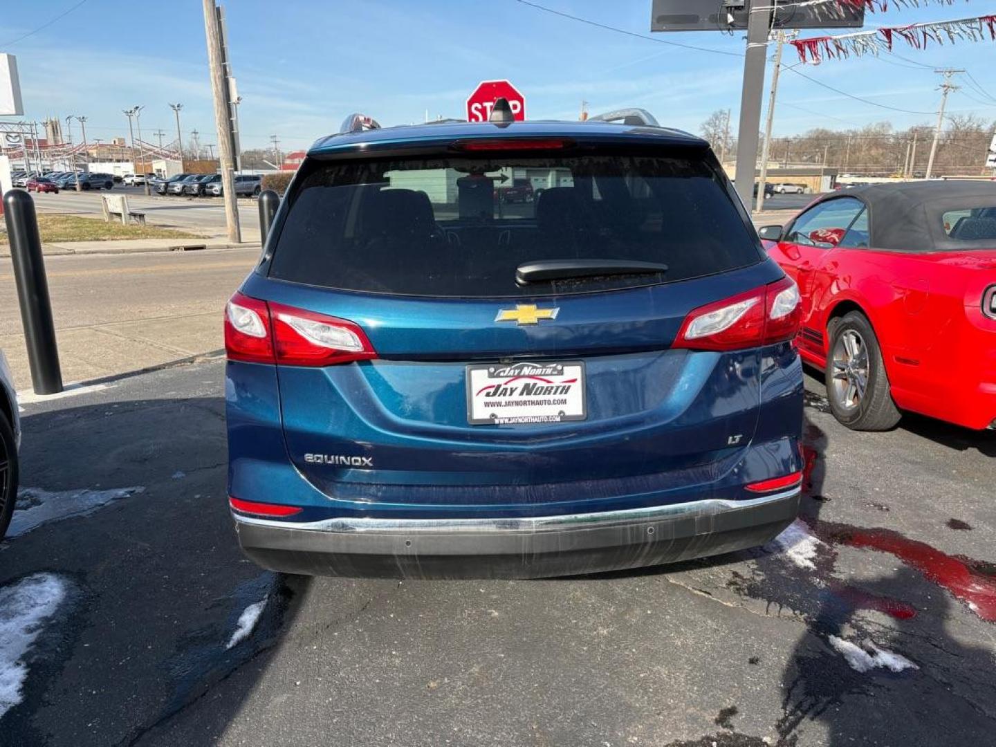 2019 BLUE CHEVROLET EQUINOX LT (2GNAXKEV6K6) with an 1.5L engine, Automatic transmission, located at 501 E. Columbia St., Springfield, OH, 45503, (800) 262-7122, 39.925262, -83.801796 - ***LT***New Tires***New Rear Brakes***New Air Filter and Cabin Air Filter***Pano Roof***Detailed and Ready To Go*** Jay North Auto has offered hand picked vehicles since 1965! Our customer's enjoy a NO pressure buying experience with a small town feel. We are a preferred dealer for many local c - Photo#3