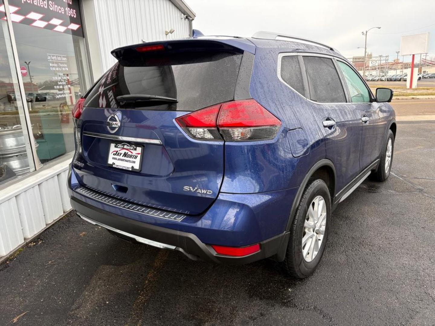 2018 BLUE NISSAN ROGUE SV (JN8AT2MV6JW) with an 2.5L engine, Continuously Variable transmission, located at 501 E. Columbia St., Springfield, OH, 45503, (800) 262-7122, 39.925262, -83.801796 - *** New Brakes *** Alighnment *** New Wipers *** New Cabin and Air filter *** SV *** AWD *** Bose Audio *** Panoramic Roof *** Heated Steering Wheel *** Remote Start *** New Battery *** Apple CarPlay *** Heated Front Seats *** Jay North Auto has offered hand picked vehicles since 1965! Our custo - Photo#2